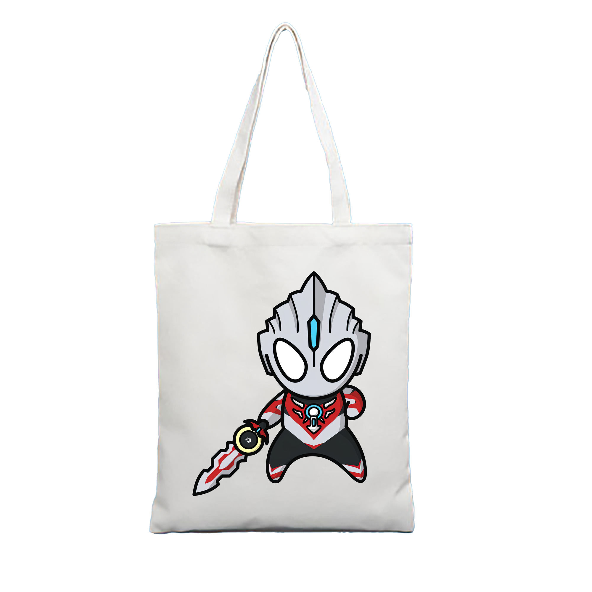 （画像用） ウルトラマン Ultraman 縦型キャンバス生地手提げバッグ　トートバッグ