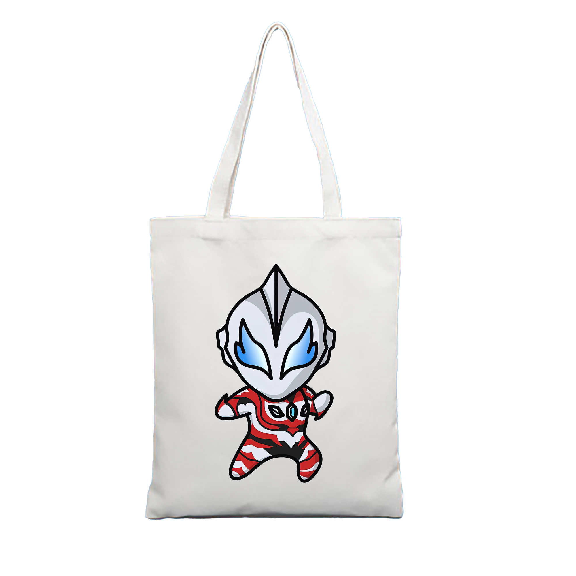 （画像用） ウルトラマン Ultraman 縦型キャンバス生地手提げバッグ　トートバッグ