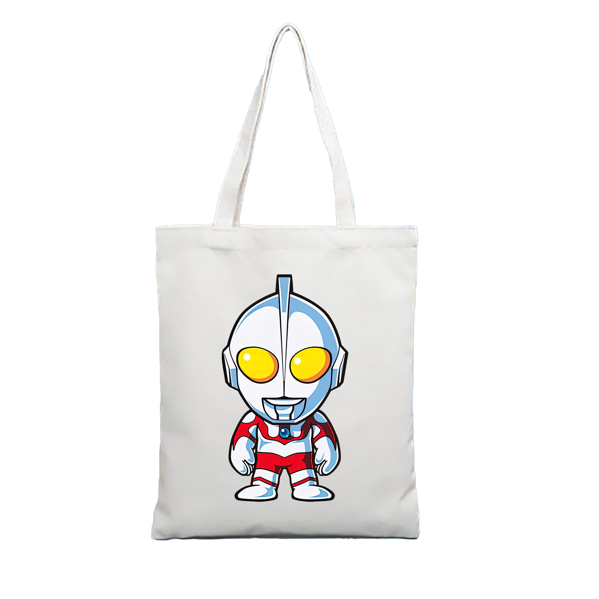 （画像用） ウルトラマン Ultraman 縦型キャンバス生地手提げバッグ　トートバッグ