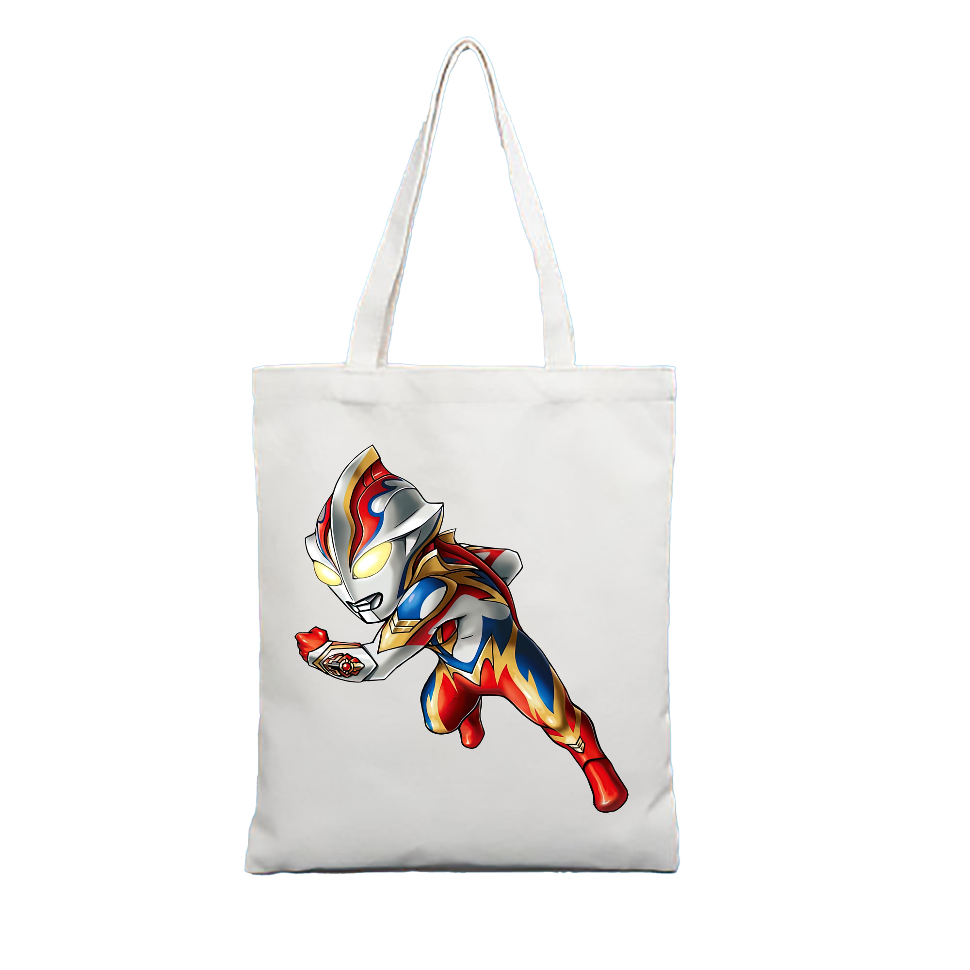 （画像用） ウルトラマン Ultraman 縦型キャンバス生地手提げバッグ　トートバッグ