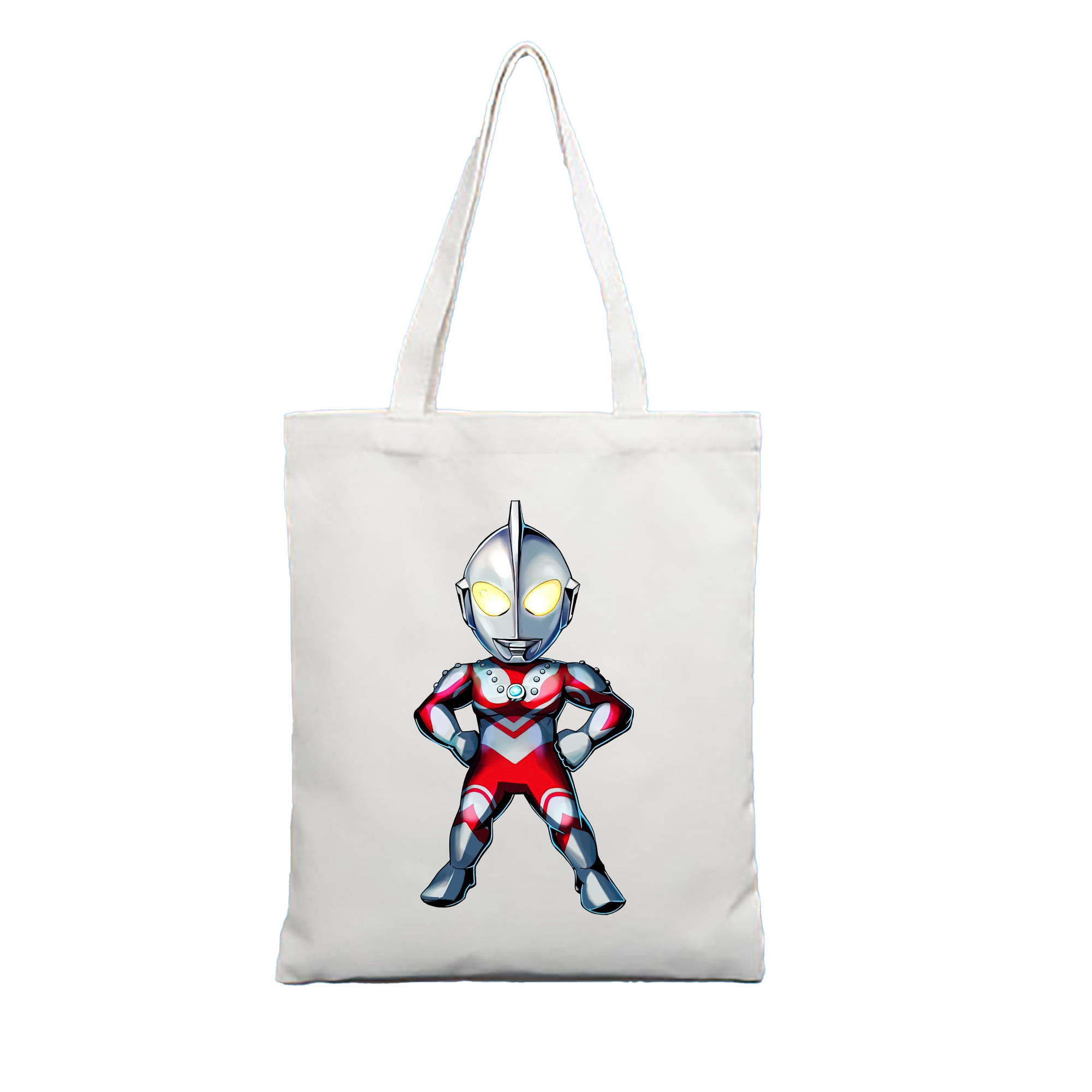 （画像用） ウルトラマン Ultraman 縦型キャンバス生地手提げバッグ　トートバッグ
