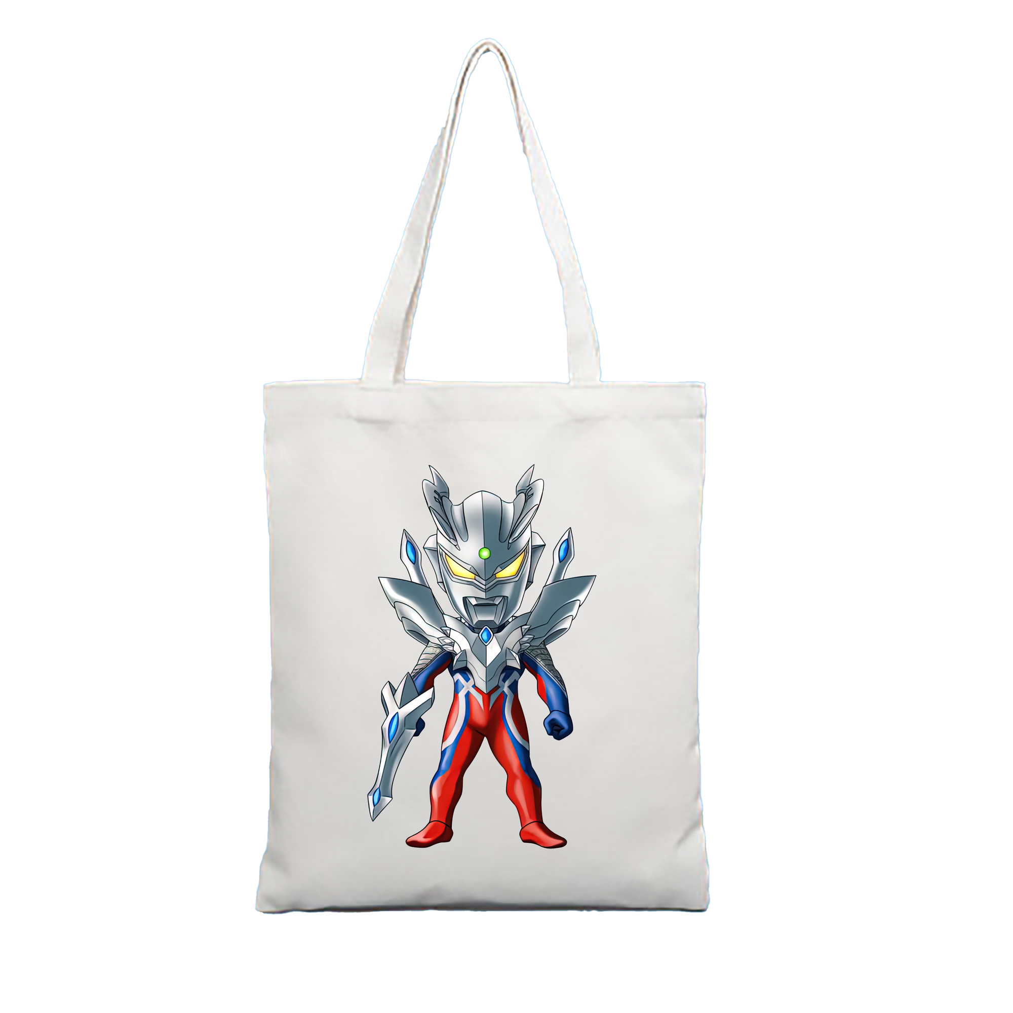 （画像用） ウルトラマン Ultraman 縦型キャンバス生地手提げバッグ　トートバッグ