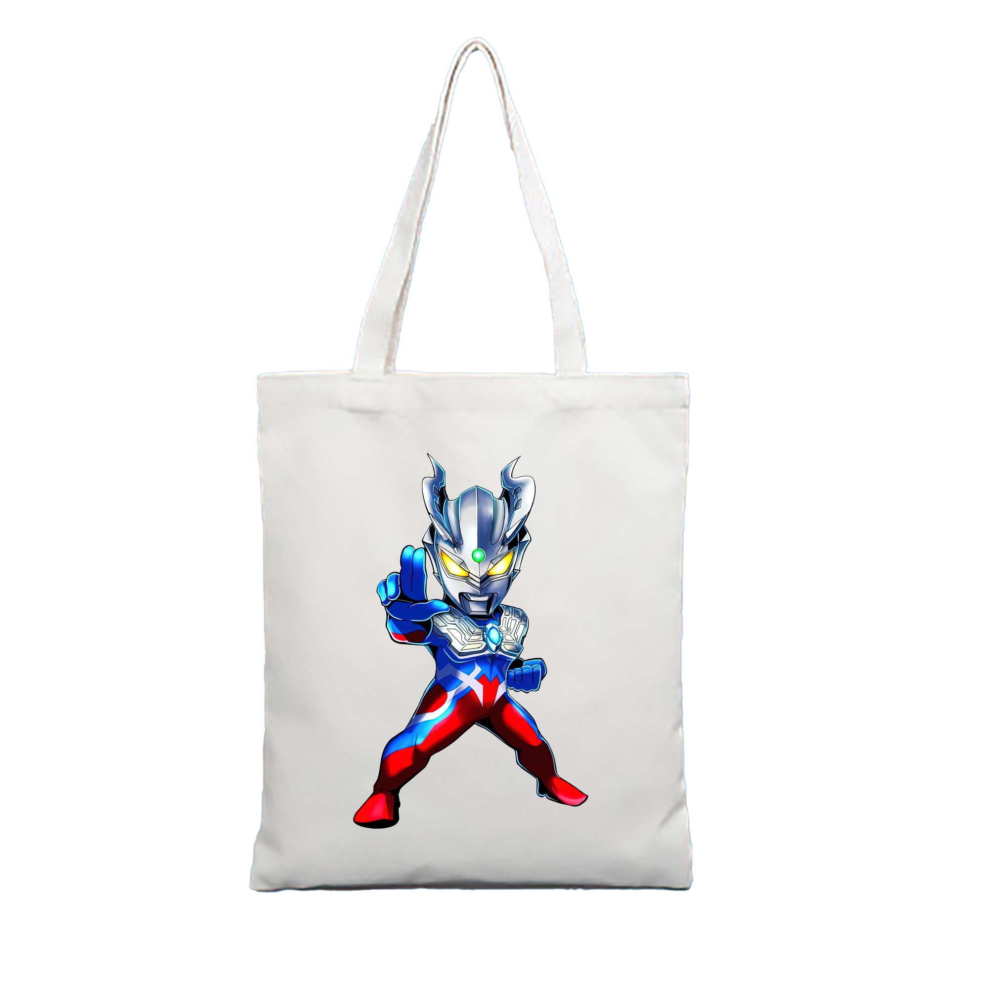 （画像用） ウルトラマン Ultraman 縦型キャンバス生地手提げバッグ　トートバッグ