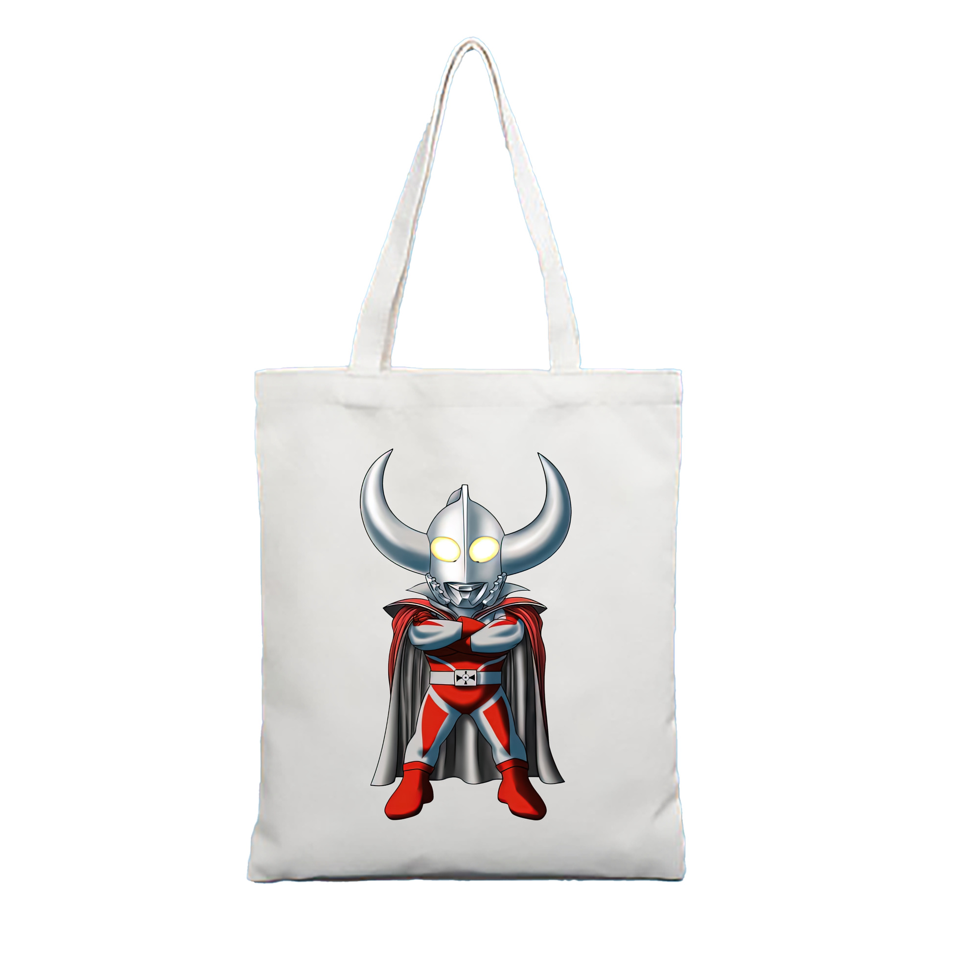（画像用） ウルトラマン Ultraman 縦型キャンバス生地手提げバッグ　トートバッグ