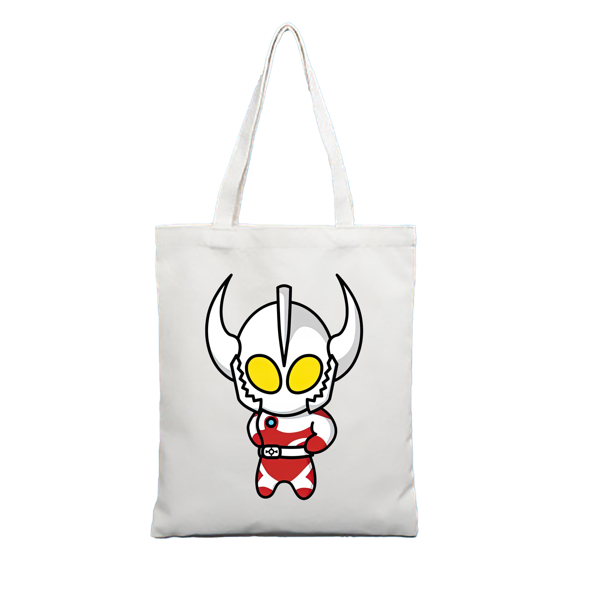 （画像用） ウルトラマン Ultraman 縦型キャンバス生地手提げバッグ　トートバッグ