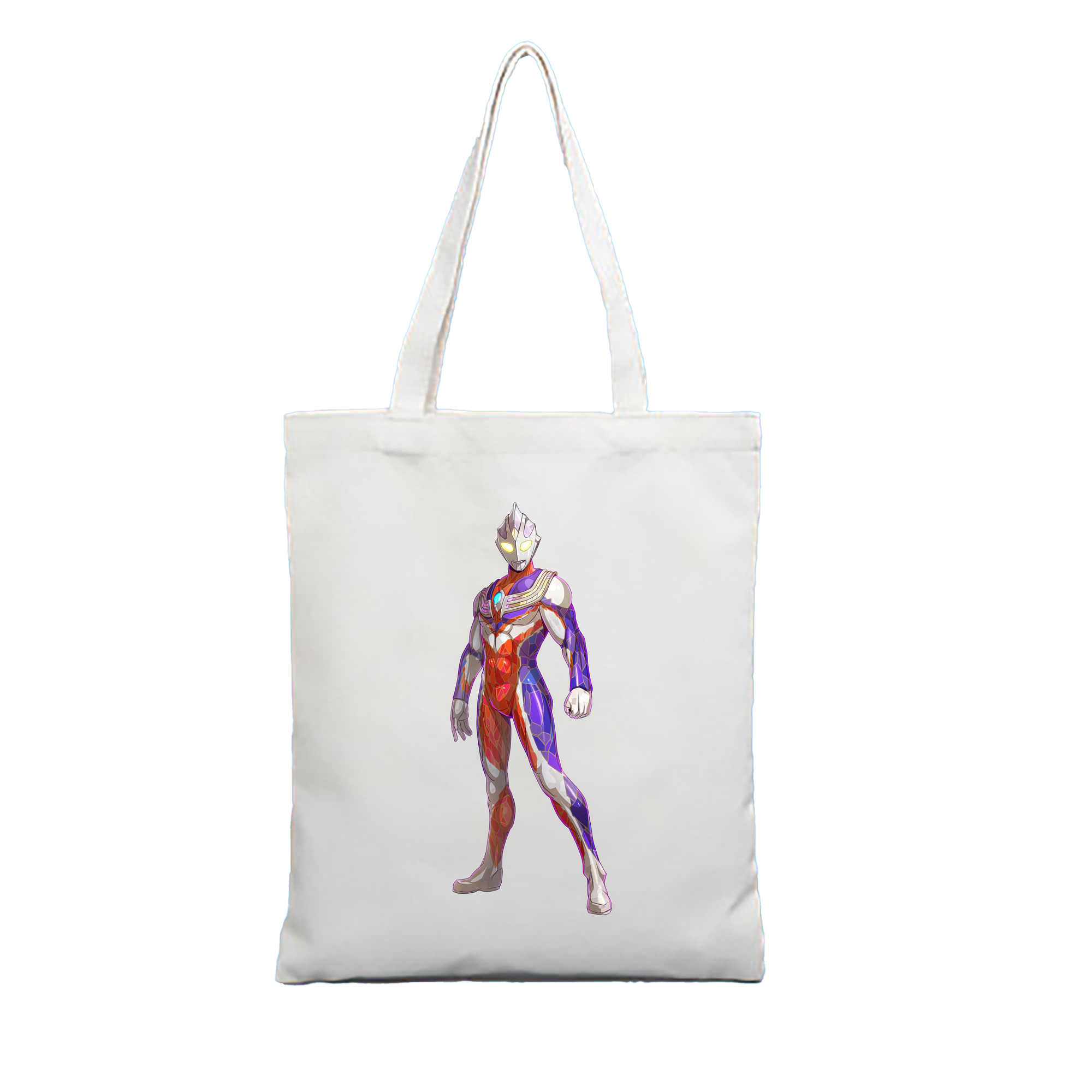 （画像用） ウルトラマン Ultraman 縦型キャンバス生地手提げバッグ　トートバッグ