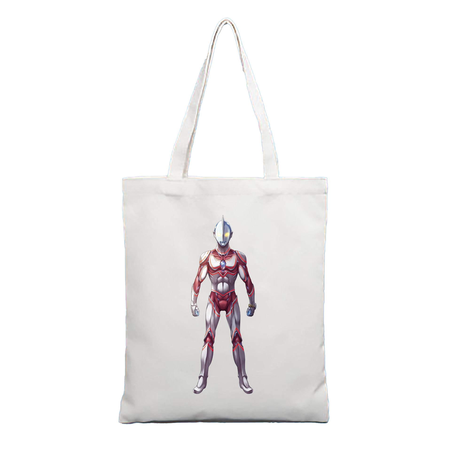 （画像用） ウルトラマン Ultraman 縦型キャンバス生地手提げバッグ　トートバッグ