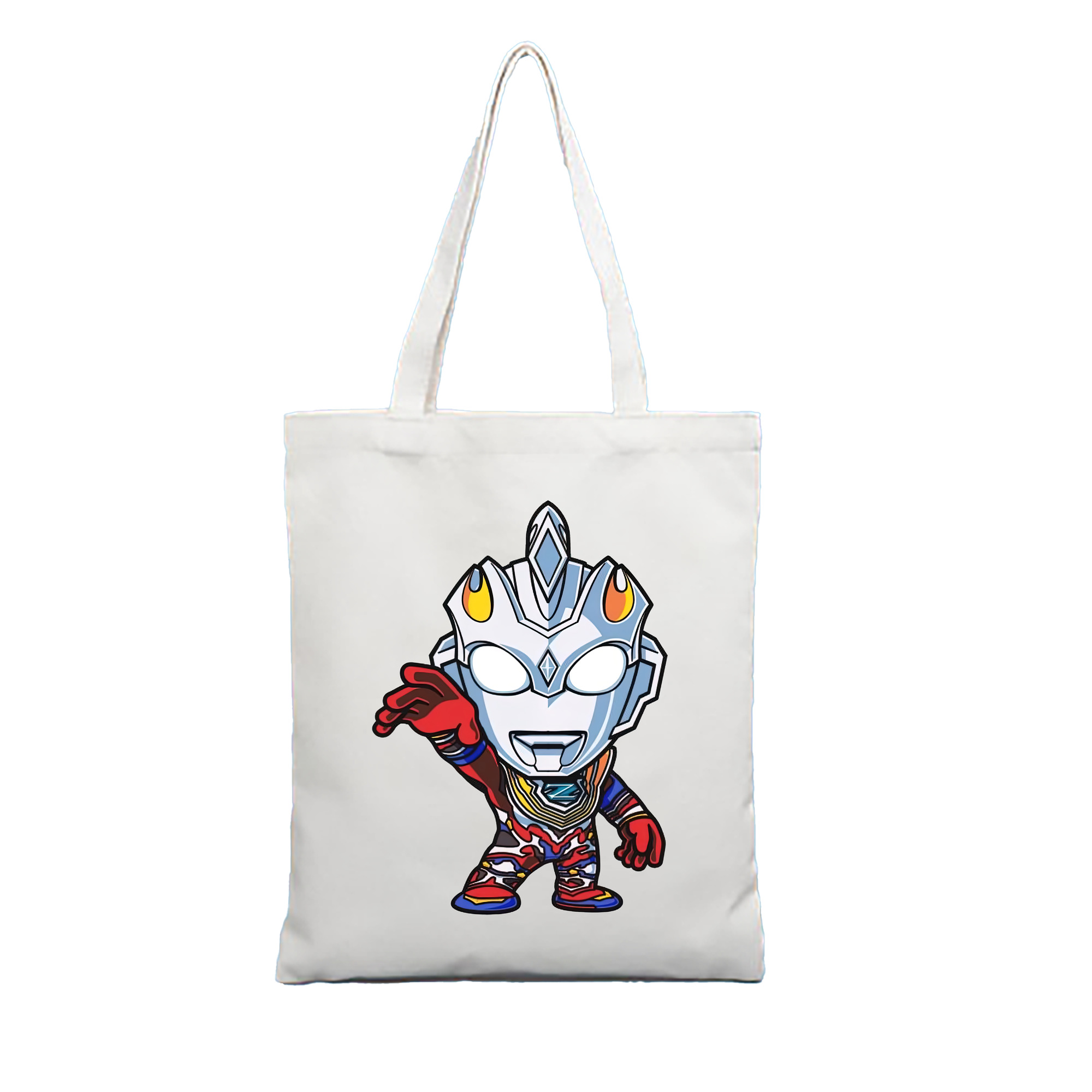 （画像用） ウルトラマン Ultraman 縦型キャンバス生地手提げバッグ　トートバッグ