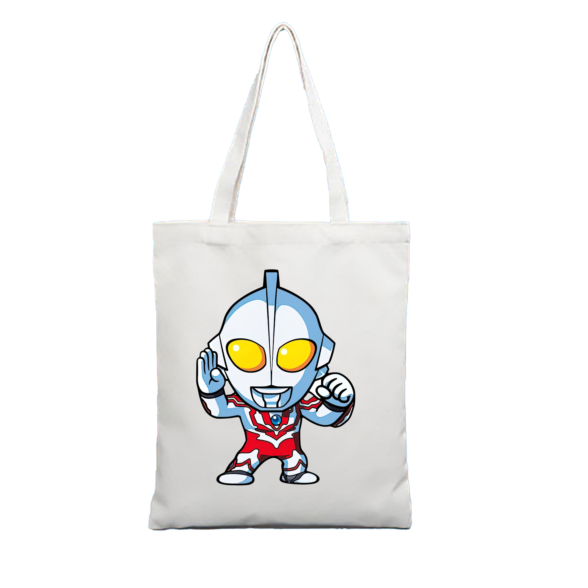 （画像用） ウルトラマン Ultraman 縦型キャンバス生地手提げバッグ　トートバッグ
