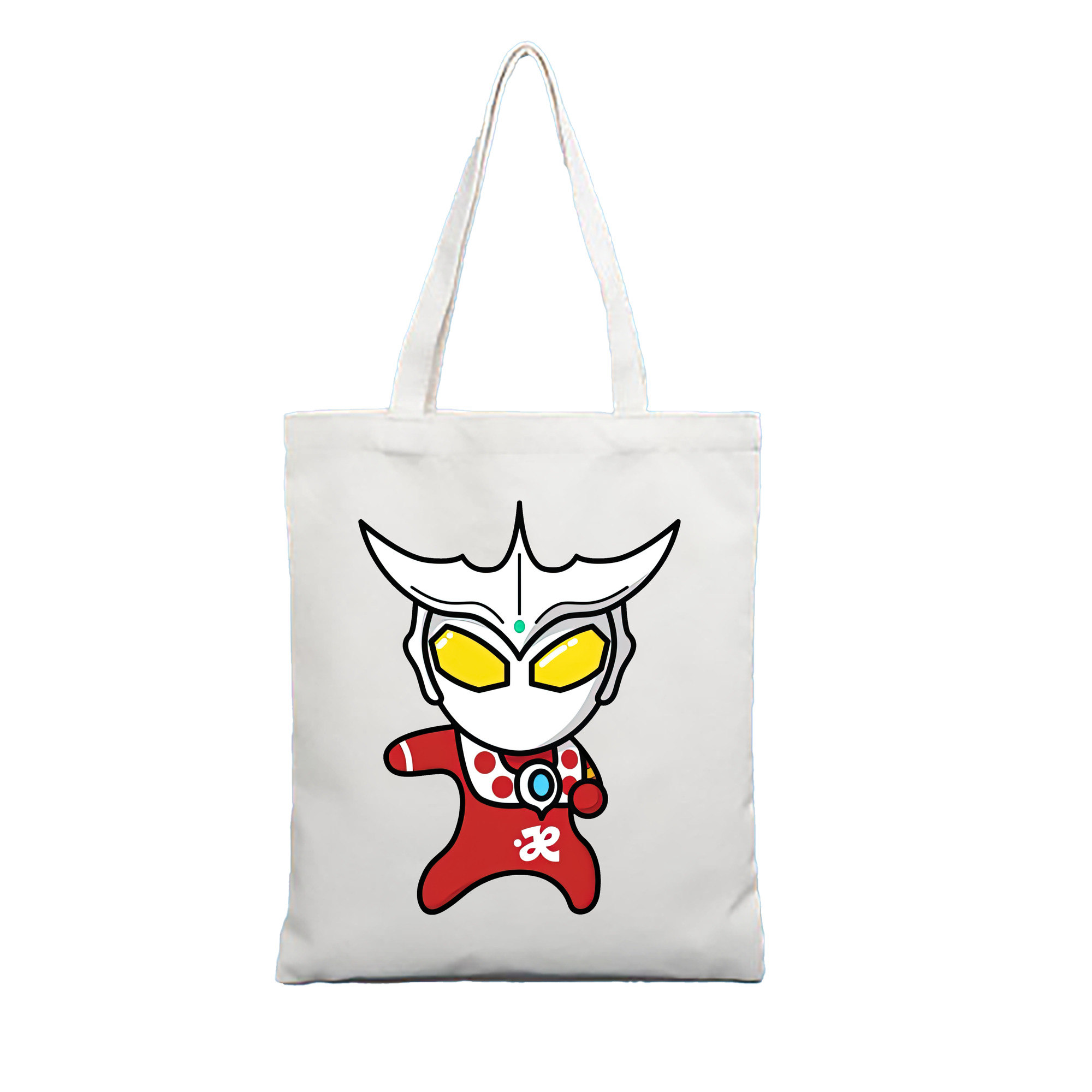 （画像用） ウルトラマン Ultraman 縦型キャンバス生地手提げバッグ　トートバッグ