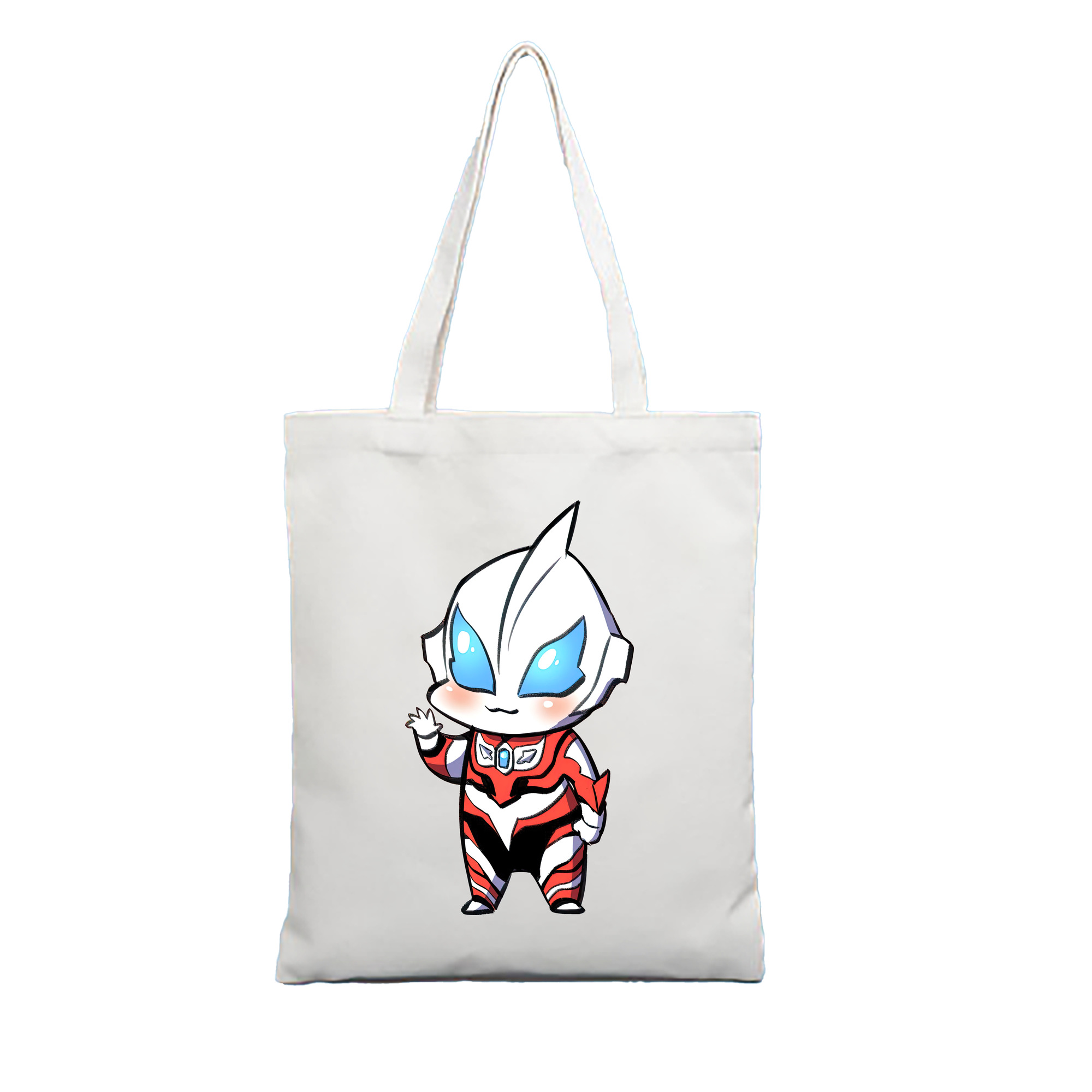 （画像用） ウルトラマン Ultraman 縦型キャンバス生地手提げバッグ　トートバッグ