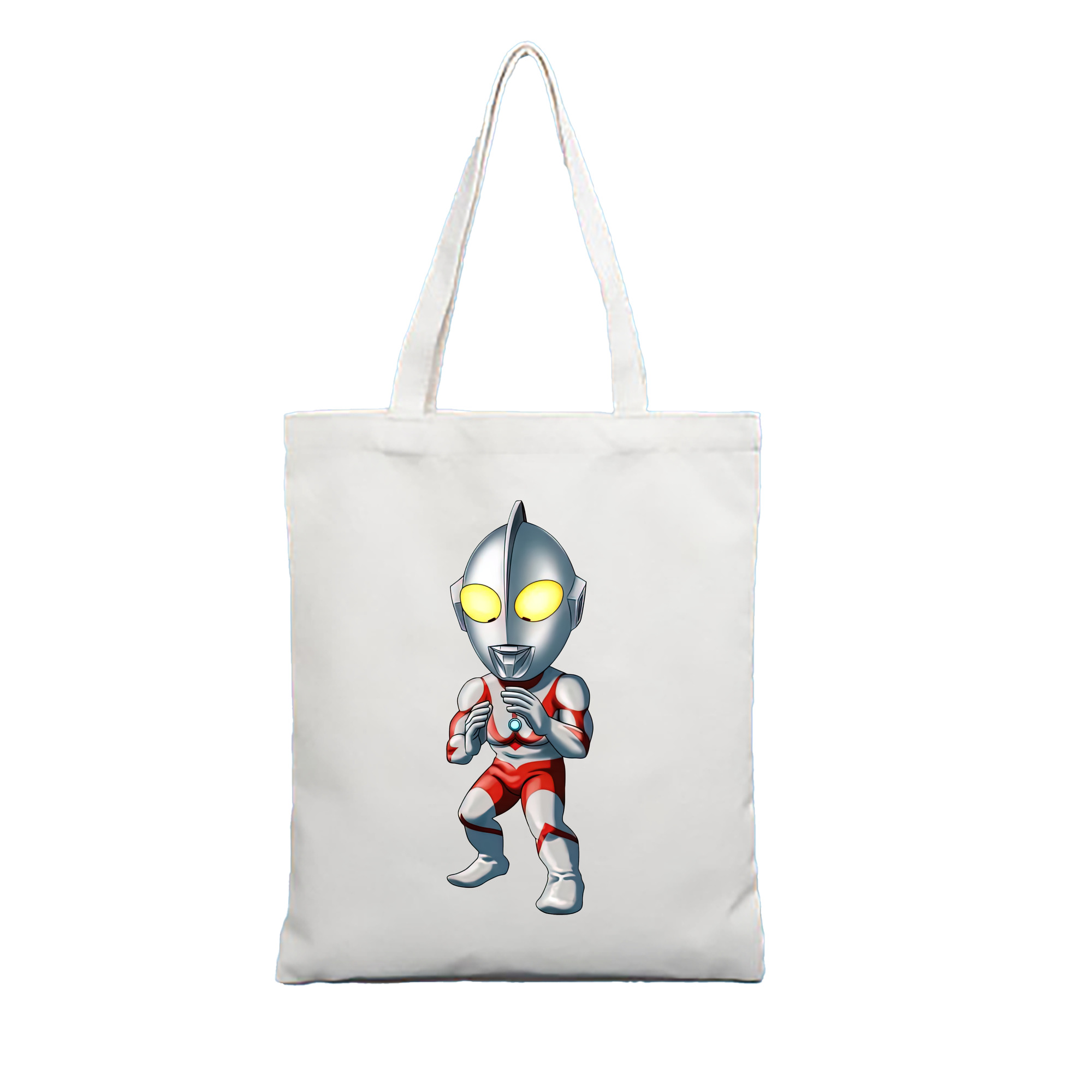 （画像用） ウルトラマン Ultraman 縦型キャンバス生地手提げバッグ　トートバッグ