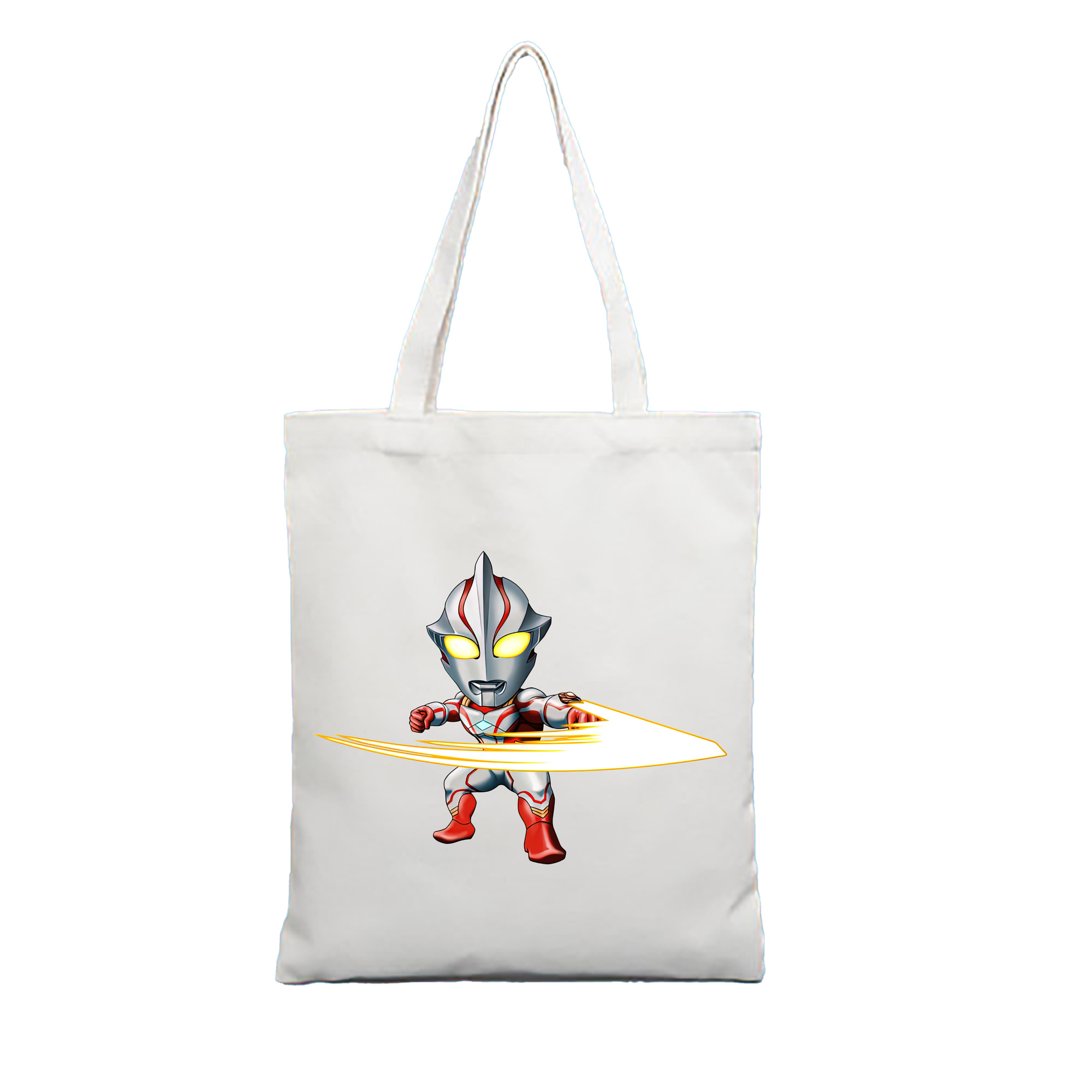 （画像用） ウルトラマン Ultraman 縦型キャンバス生地手提げバッグ　トートバッグ