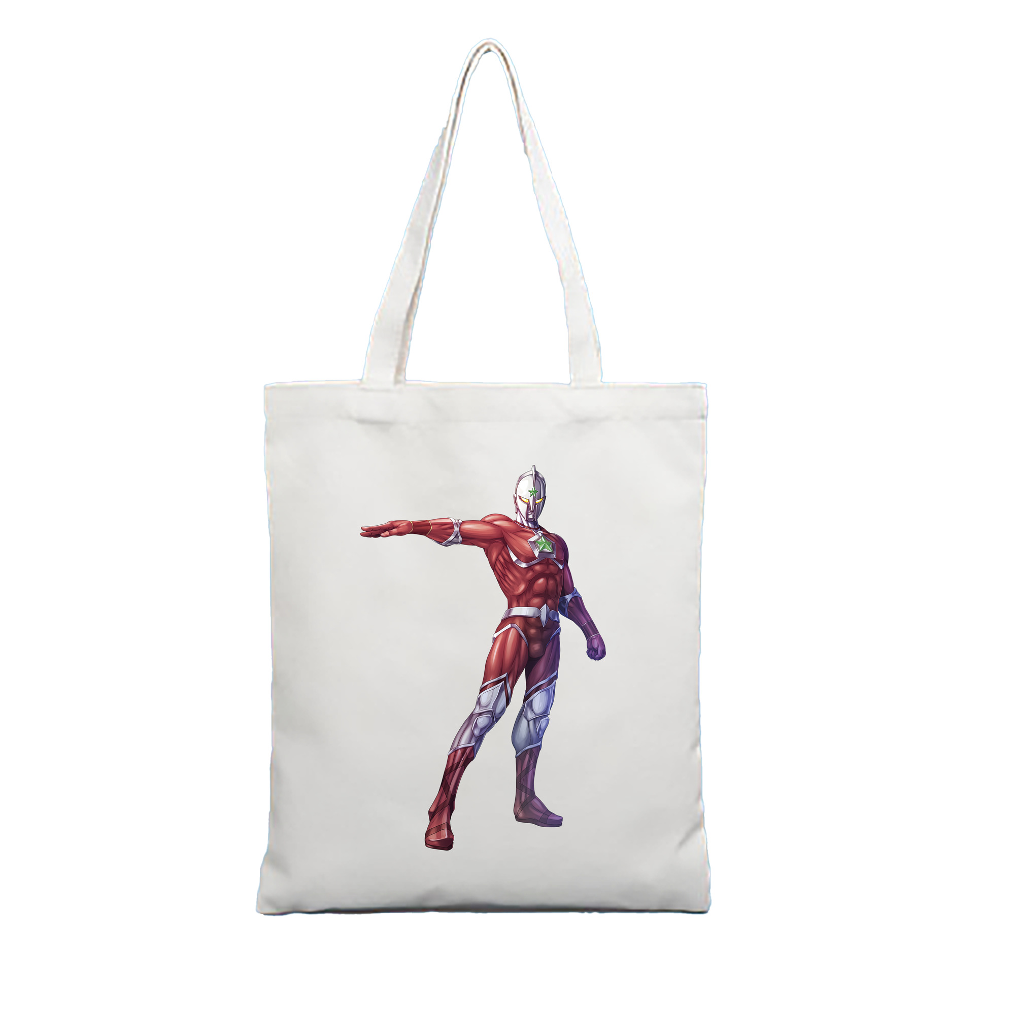 （画像用） ウルトラマン Ultraman 縦型キャンバス生地手提げバッグ　トートバッグ