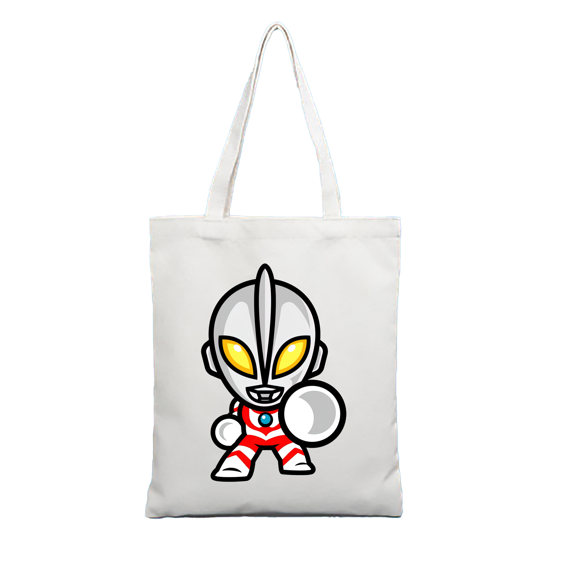 （画像用） ウルトラマン Ultraman 縦型キャンバス生地手提げバッグ　トートバッグ