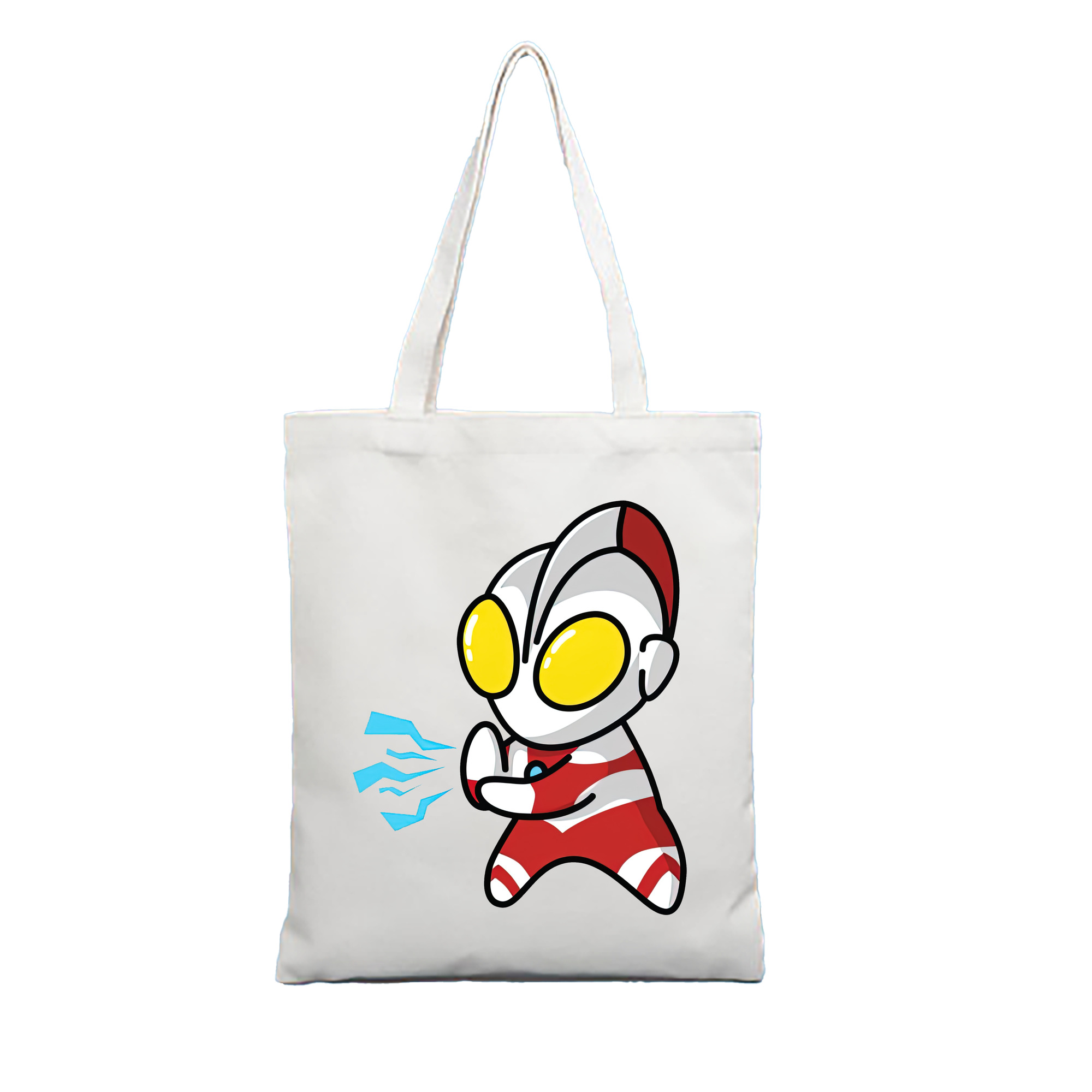（画像用） ウルトラマン Ultraman 縦型キャンバス生地手提げバッグ　トートバッグ