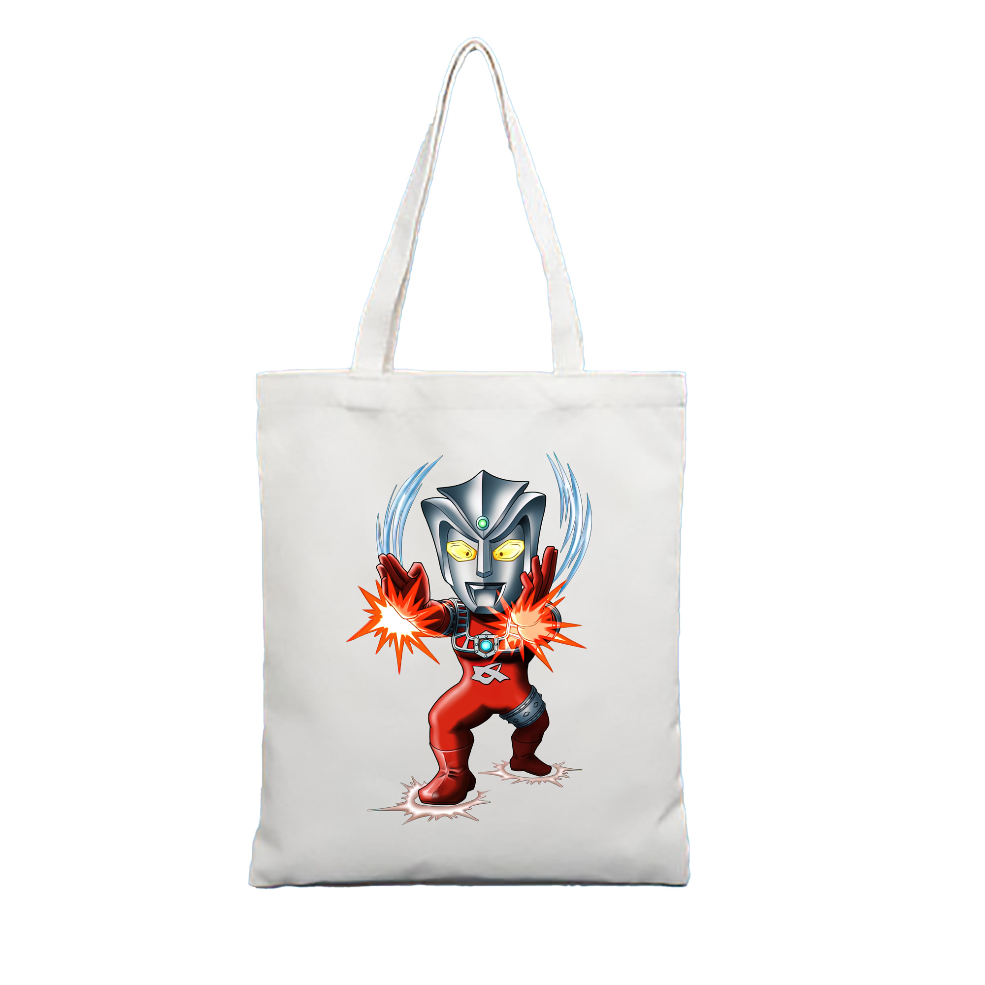 （画像用） ウルトラマン Ultraman 縦型キャンバス生地手提げバッグ　トートバッグ