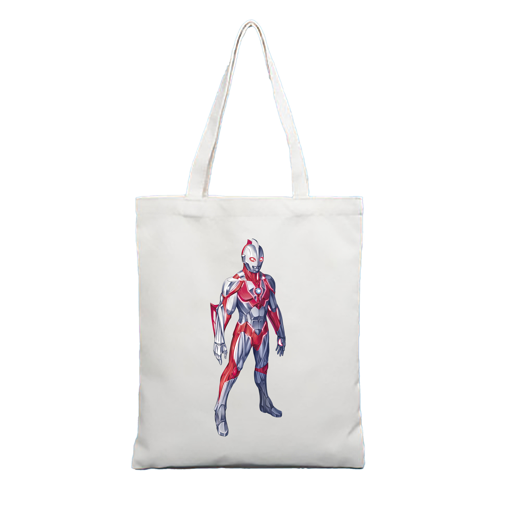 （画像用） ウルトラマン Ultraman 縦型キャンバス生地手提げバッグ　トートバッグ