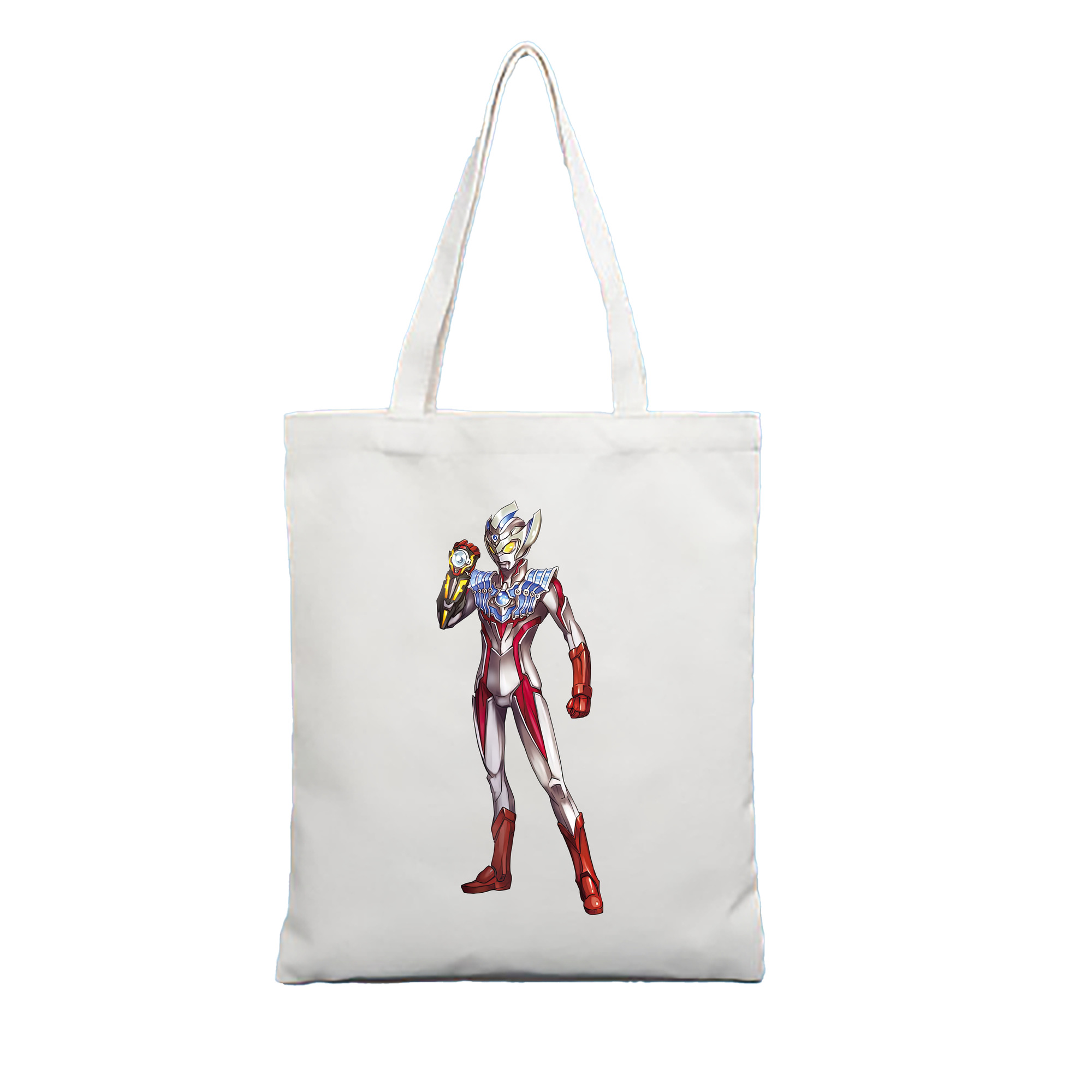（画像用） ウルトラマン Ultraman 縦型キャンバス生地手提げバッグ　トートバッグ