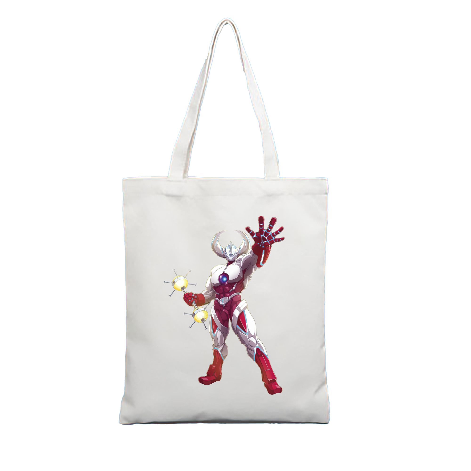 （画像用） ウルトラマン Ultraman 縦型キャンバス生地手提げバッグ　トートバッグ