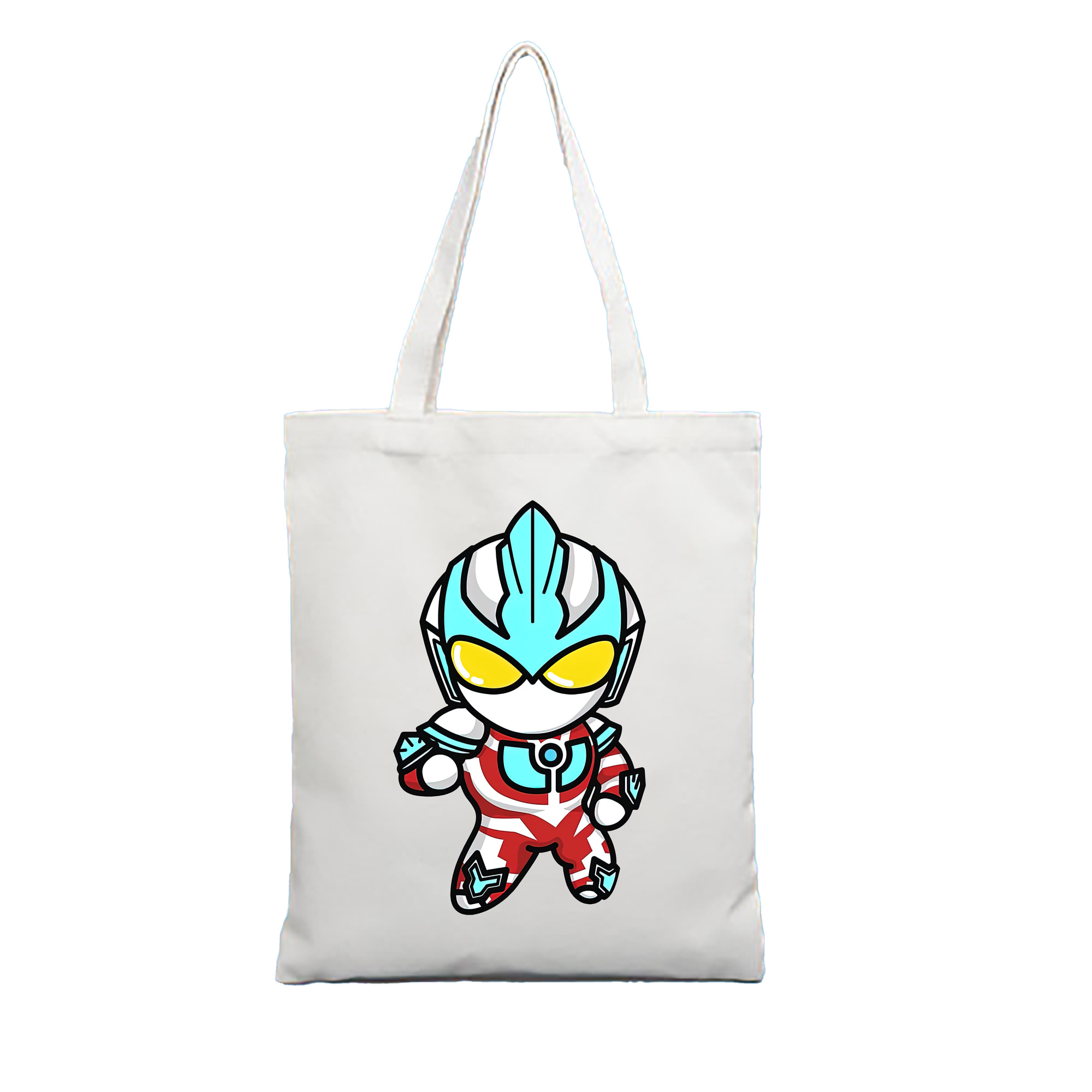 （画像用） ウルトラマン Ultraman 縦型キャンバス生地手提げバッグ　トートバッグ