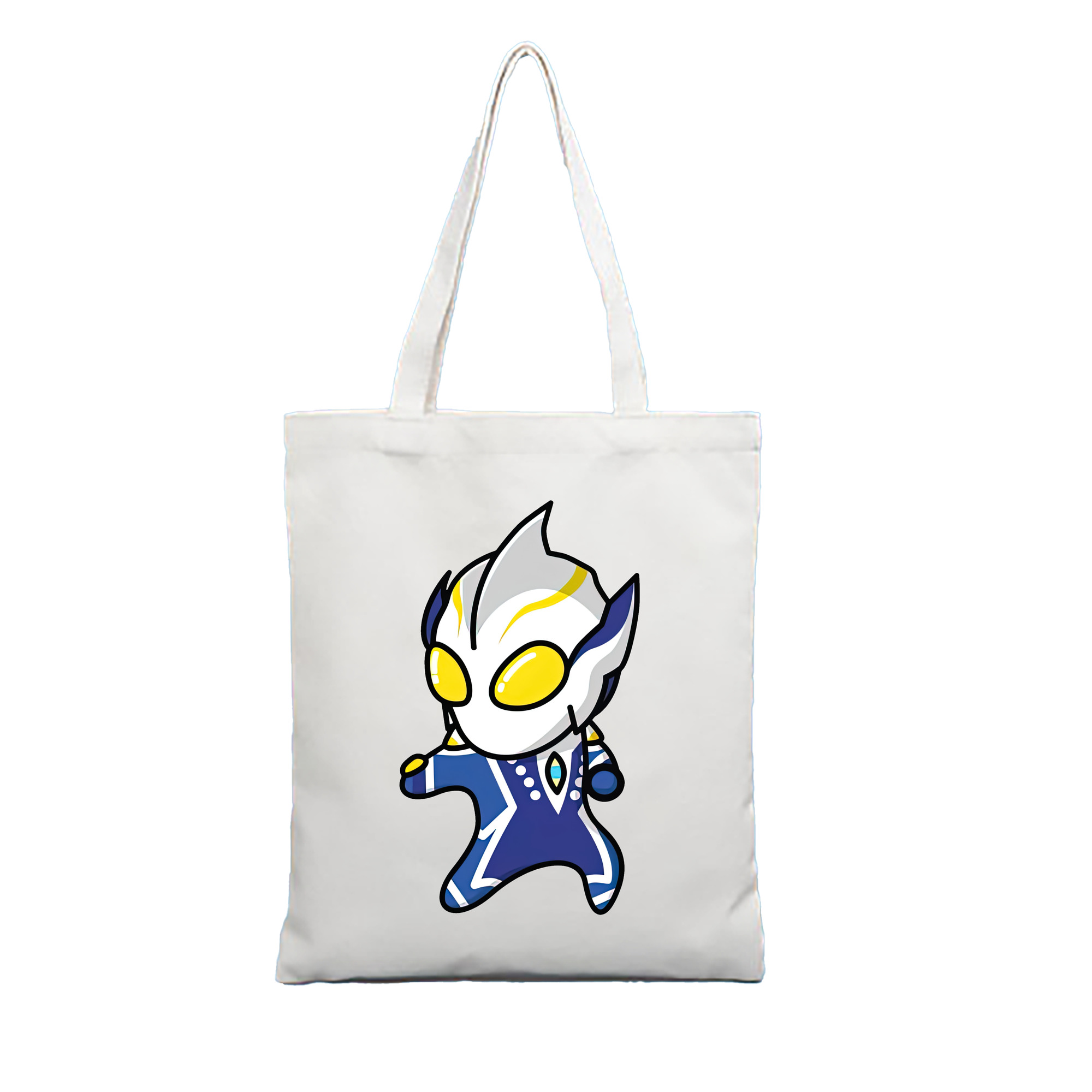 （画像用） ウルトラマン Ultraman 縦型キャンバス生地手提げバッグ　トートバッグ