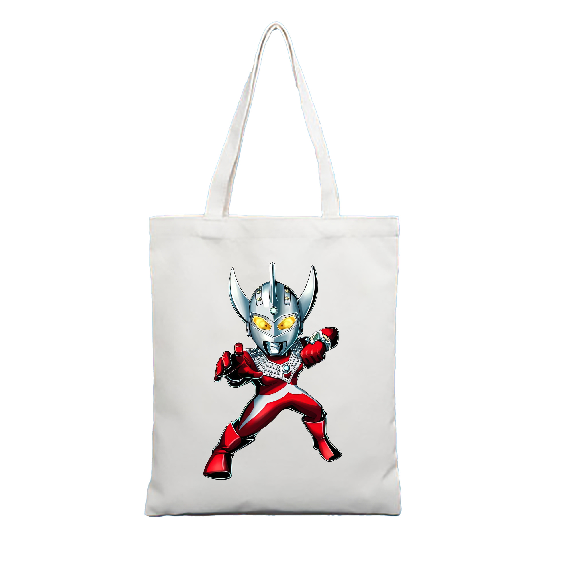 （画像用） ウルトラマン Ultraman 縦型キャンバス生地手提げバッグ　トートバッグ