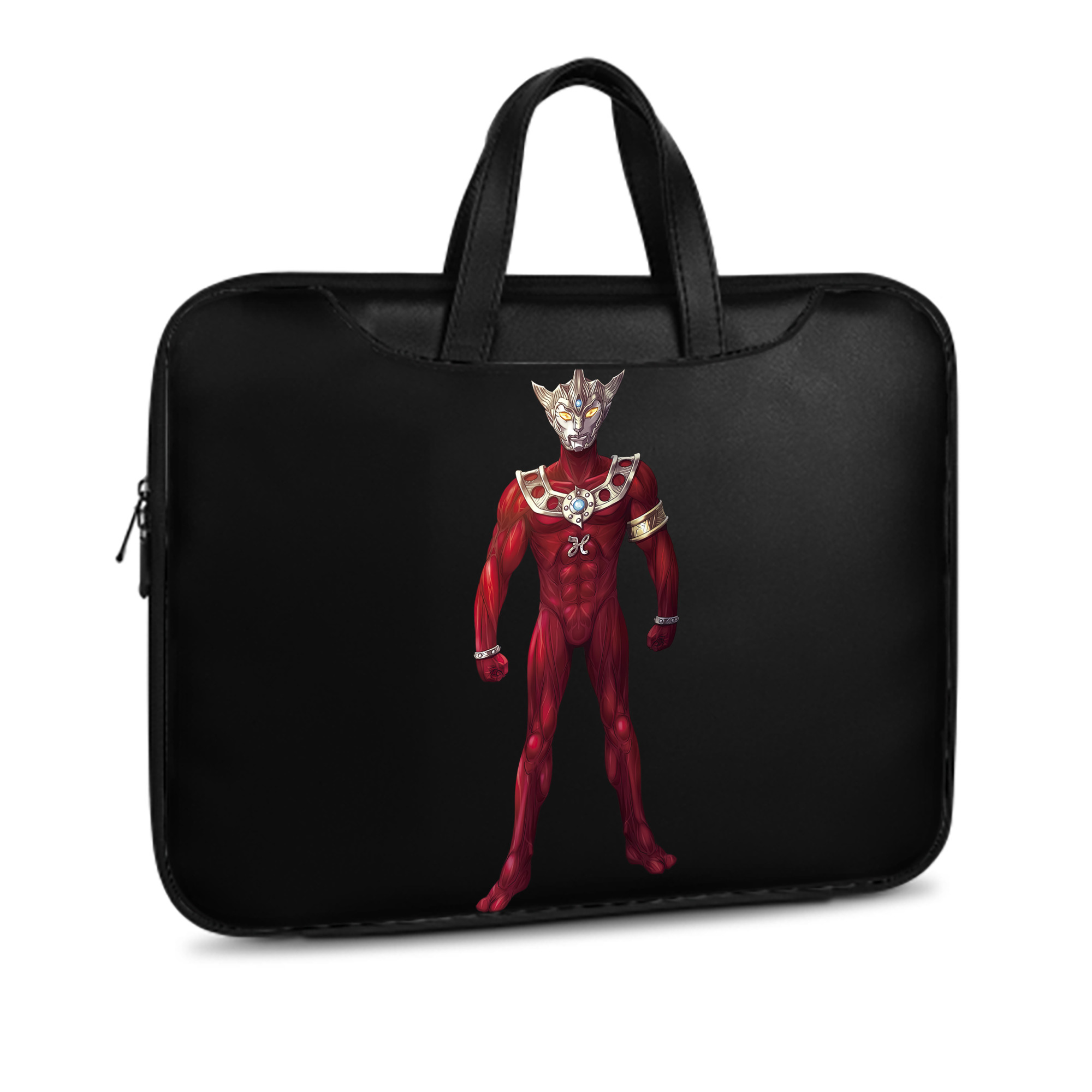（画像用） ウルトラマン Ultraman レザーラップトップバッグ　ノートパソコンケース
