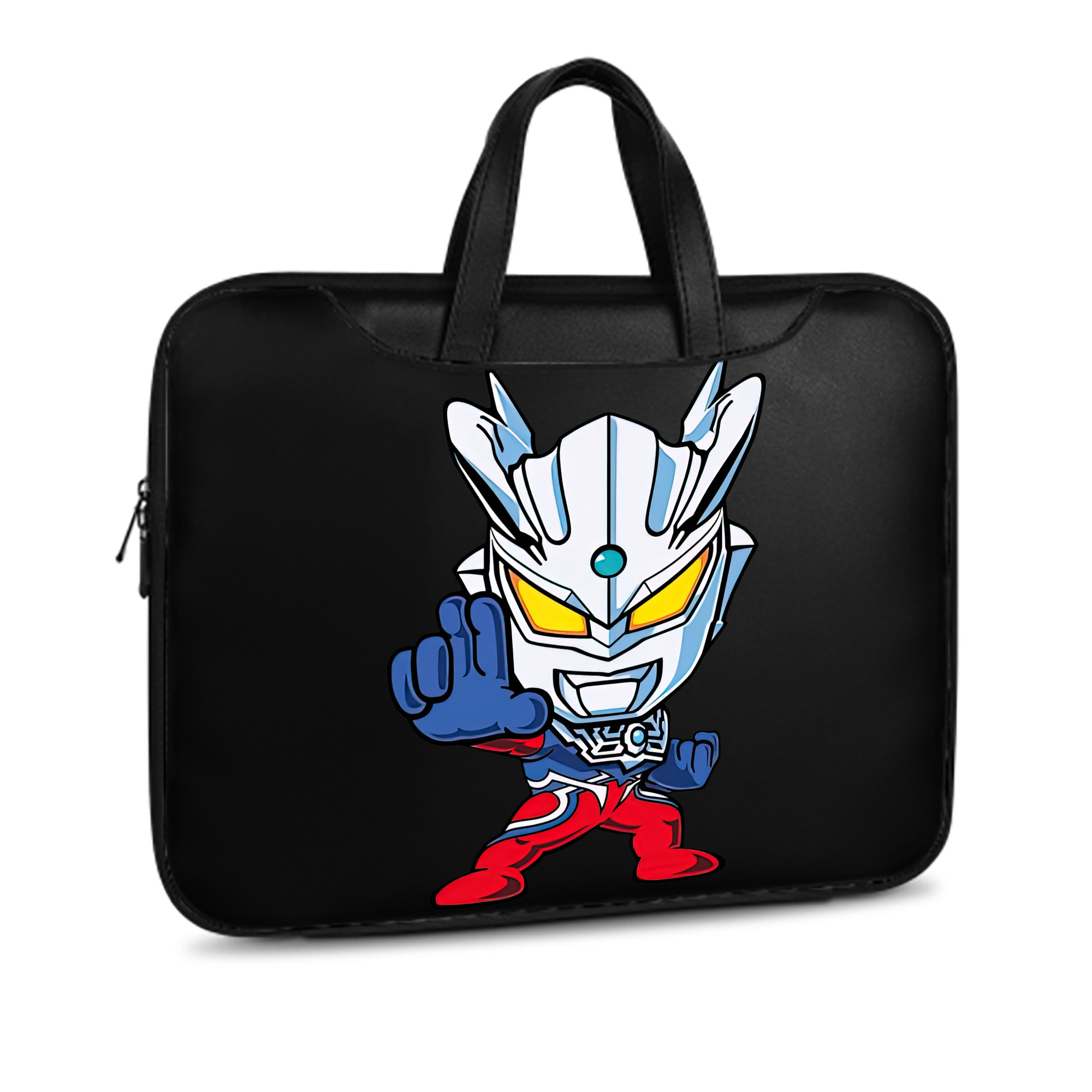 （画像用） ウルトラマン Ultraman レザーラップトップバッグ　ノートパソコンケース