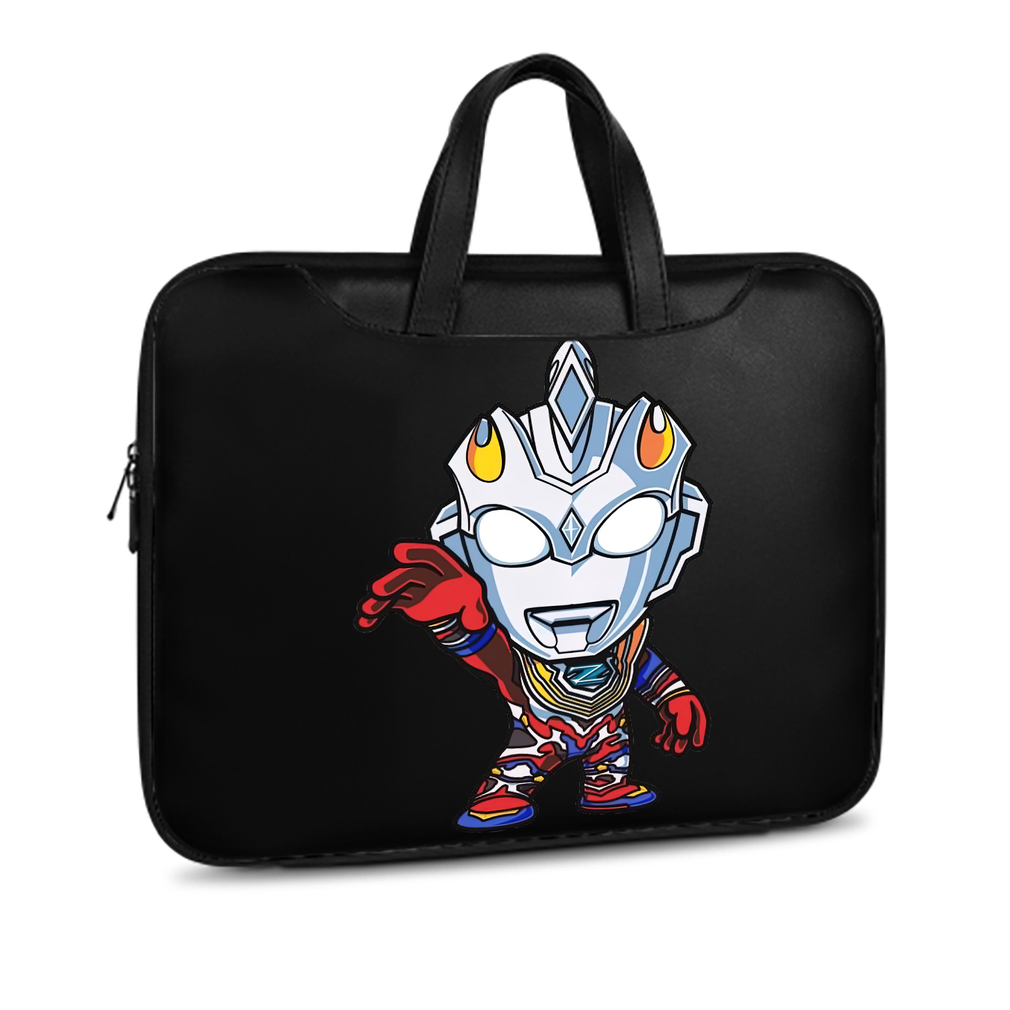 （画像用） ウルトラマン Ultraman レザーラップトップバッグ　ノートパソコンケース