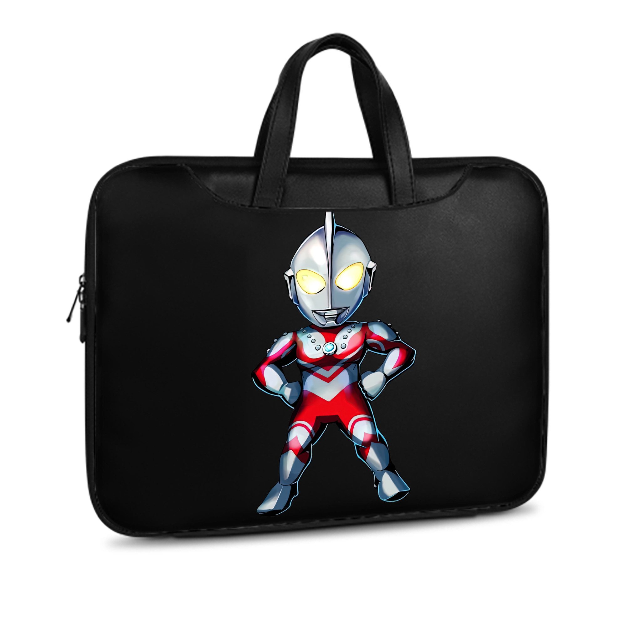 （画像用） ウルトラマン Ultraman レザーラップトップバッグ　ノートパソコンケース