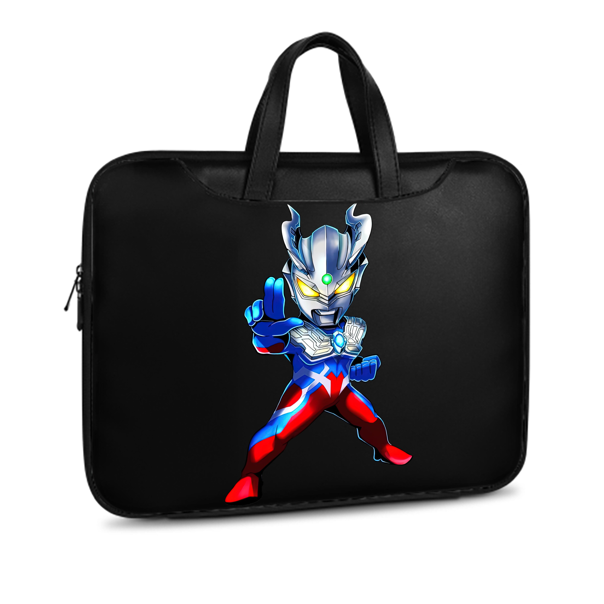 （画像用） ウルトラマン Ultraman レザーラップトップバッグ　ノートパソコンケース