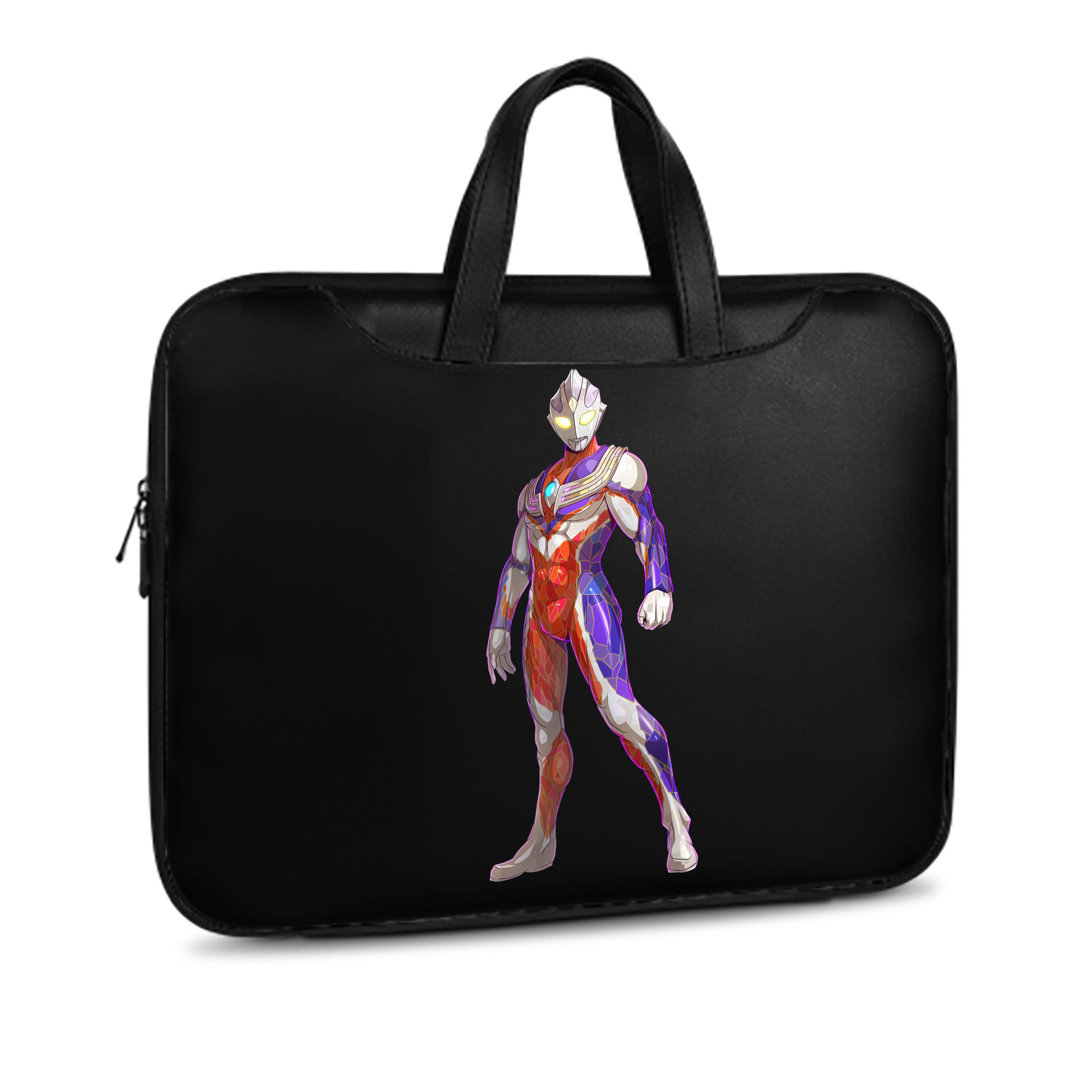 （画像用） ウルトラマン Ultraman レザーラップトップバッグ　ノートパソコンケース