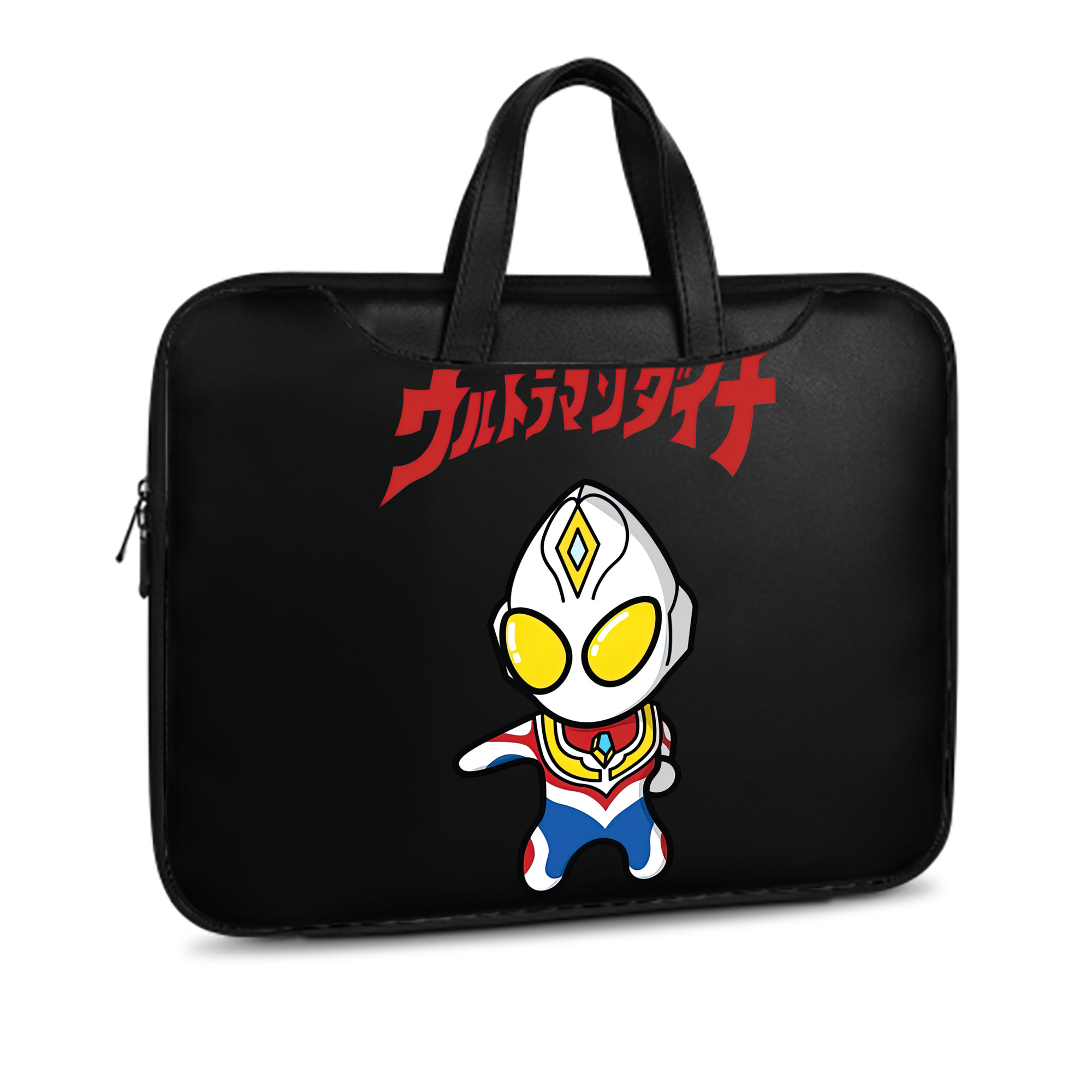 （画像用） ウルトラマン Ultraman レザーラップトップバッグ　ノートパソコンケース