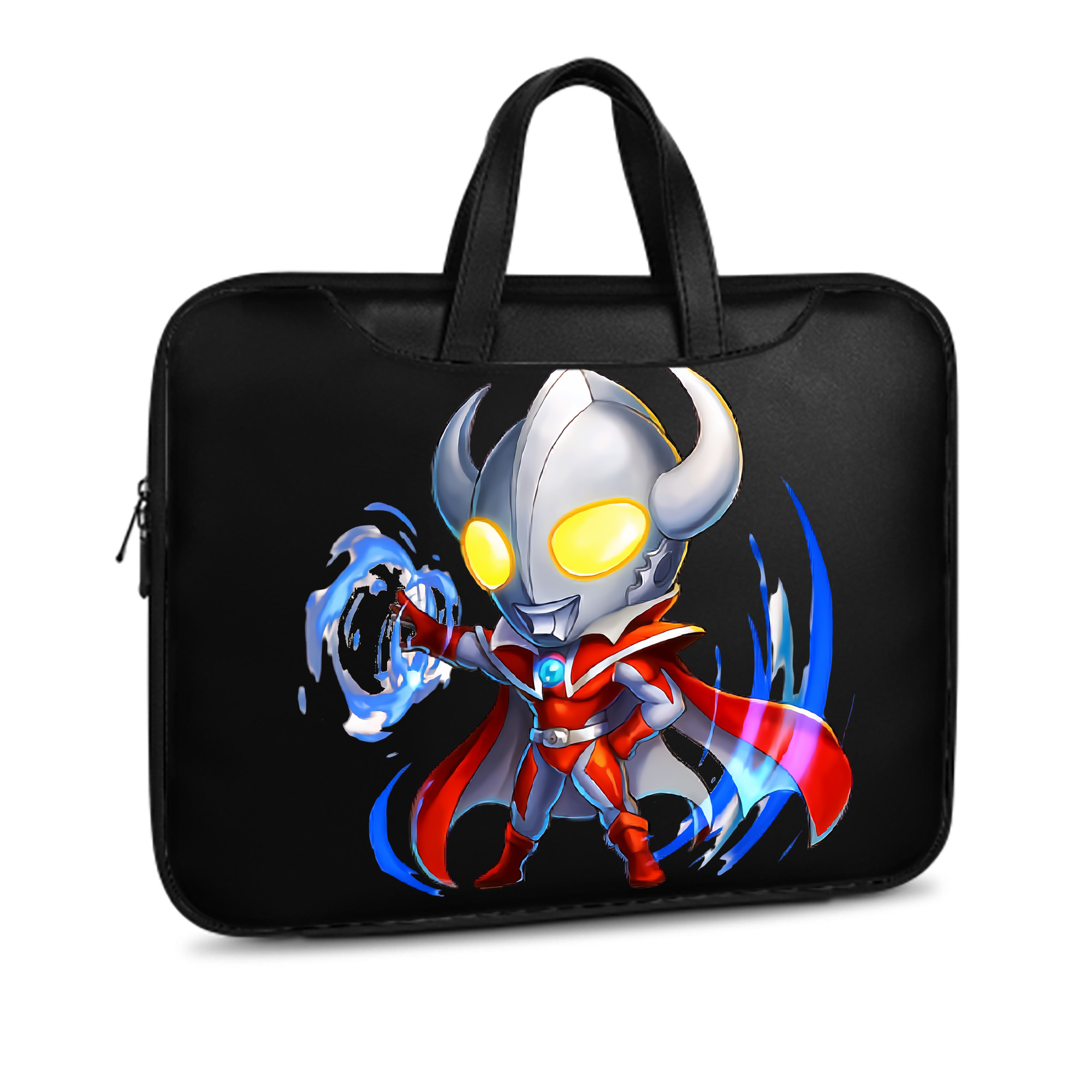 （画像用） ウルトラマン Ultraman レザーラップトップバッグ　ノートパソコンケース