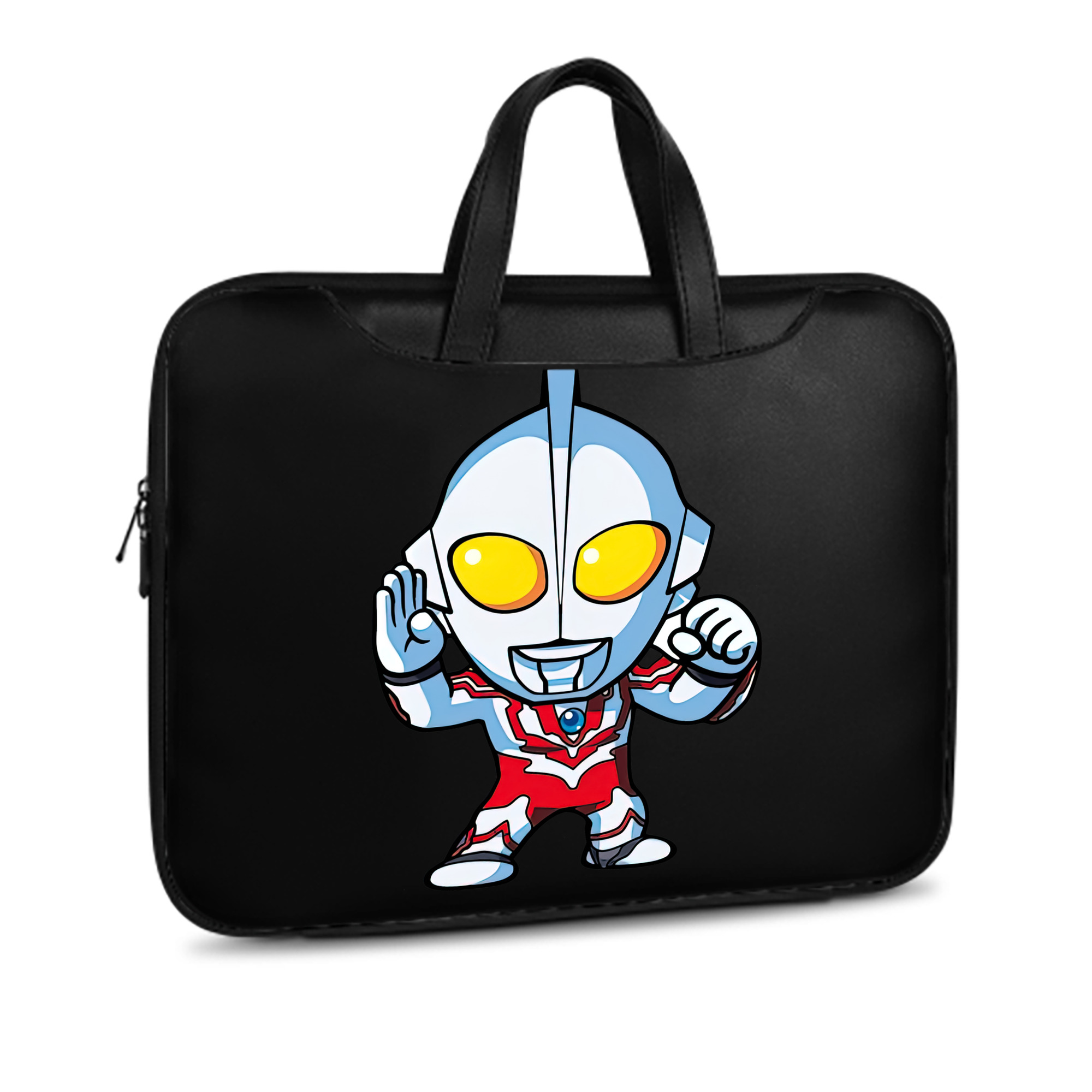 （画像用） ウルトラマン Ultraman レザーラップトップバッグ　ノートパソコンケース