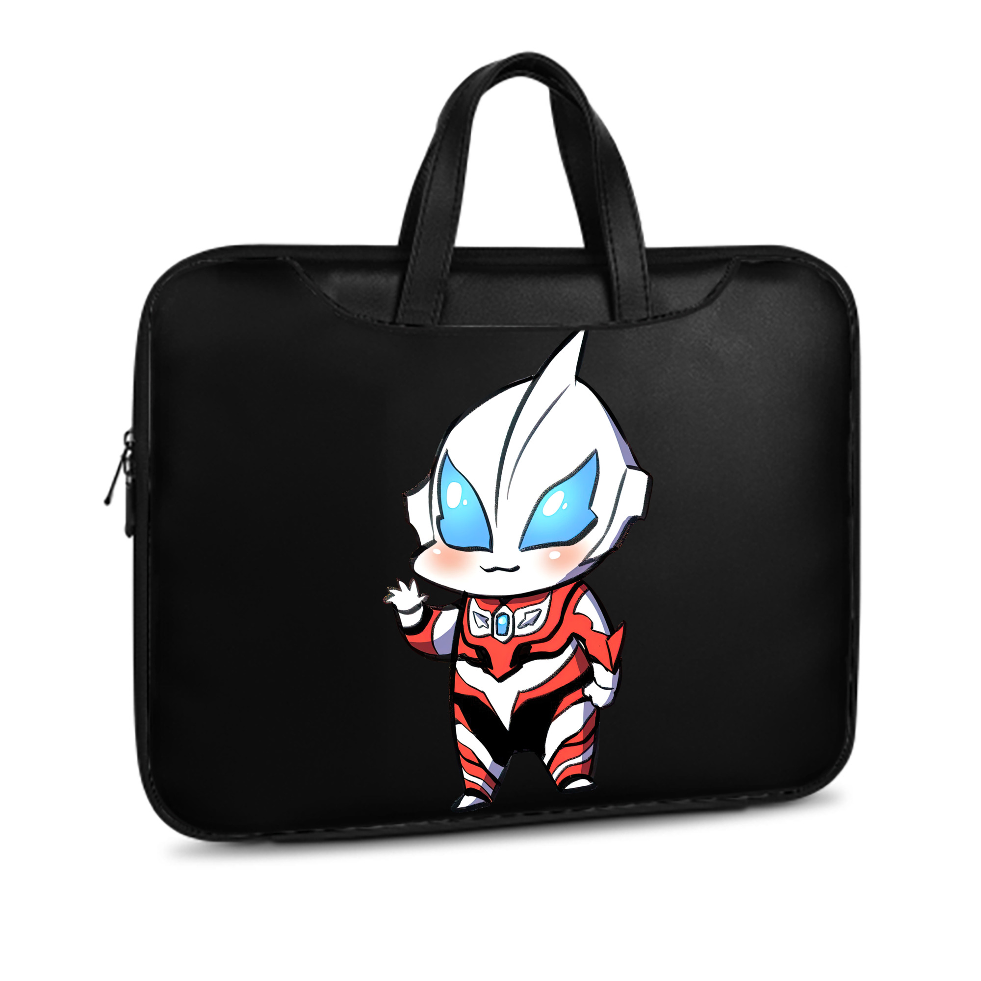 （画像用） ウルトラマン Ultraman レザーラップトップバッグ　ノートパソコンケース