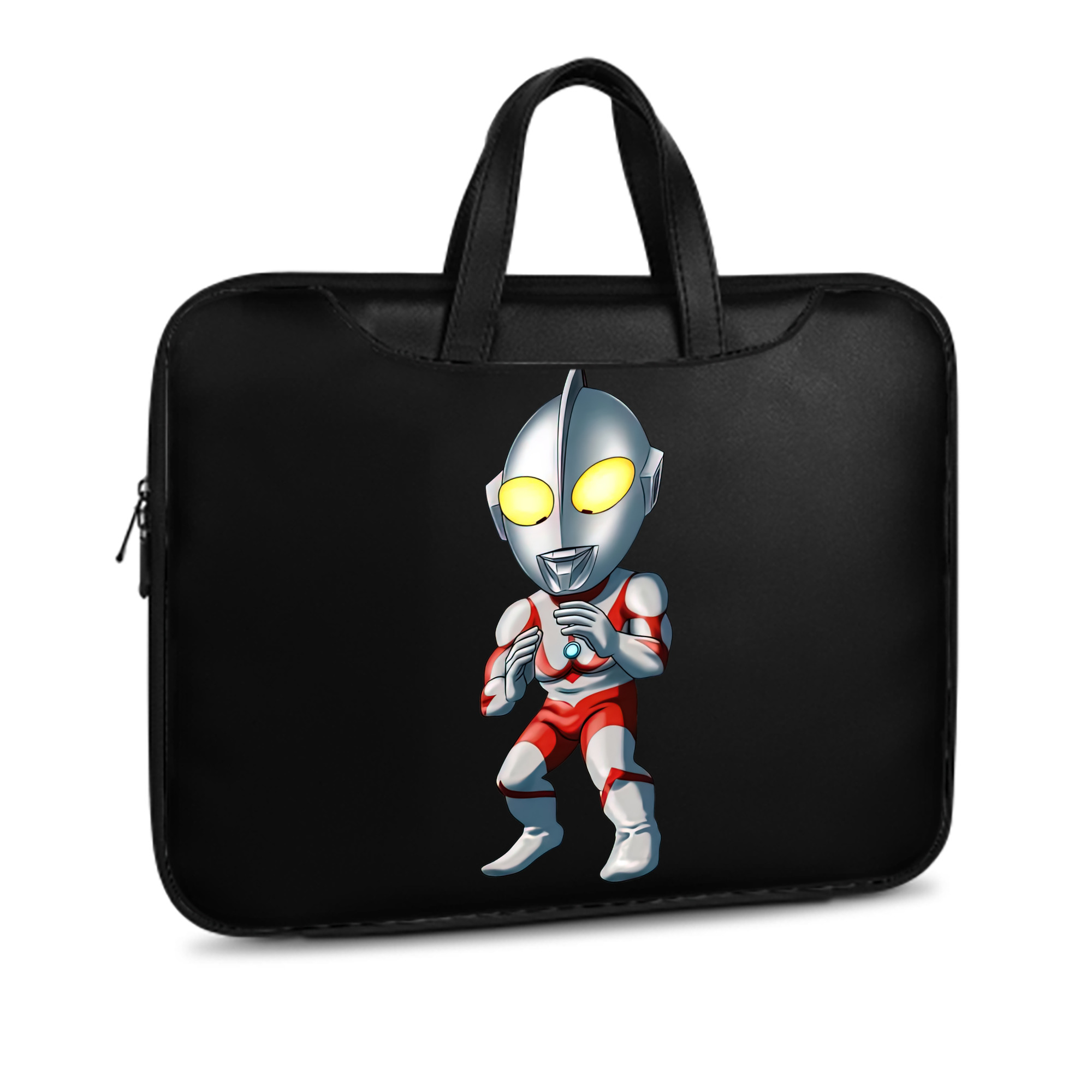 （画像用） ウルトラマン Ultraman レザーラップトップバッグ　ノートパソコンケース