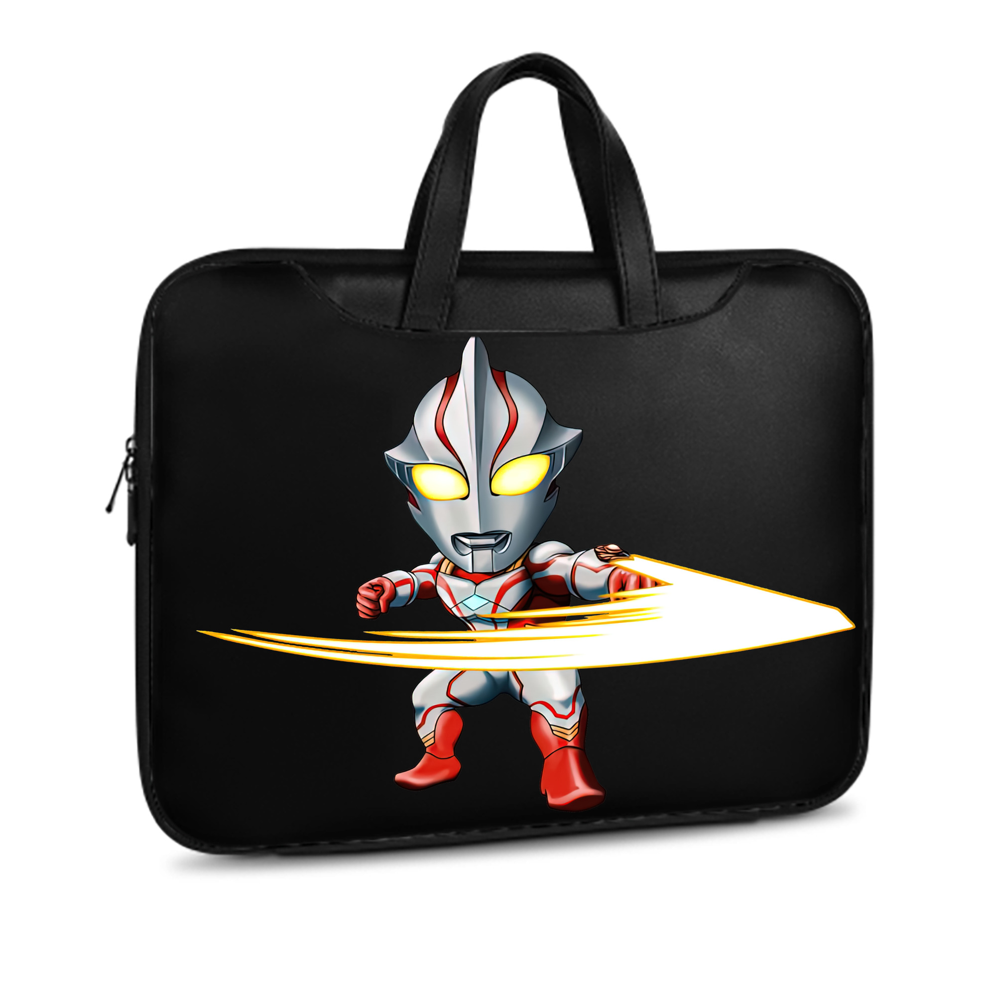 （画像用） ウルトラマン Ultraman レザーラップトップバッグ　ノートパソコンケース