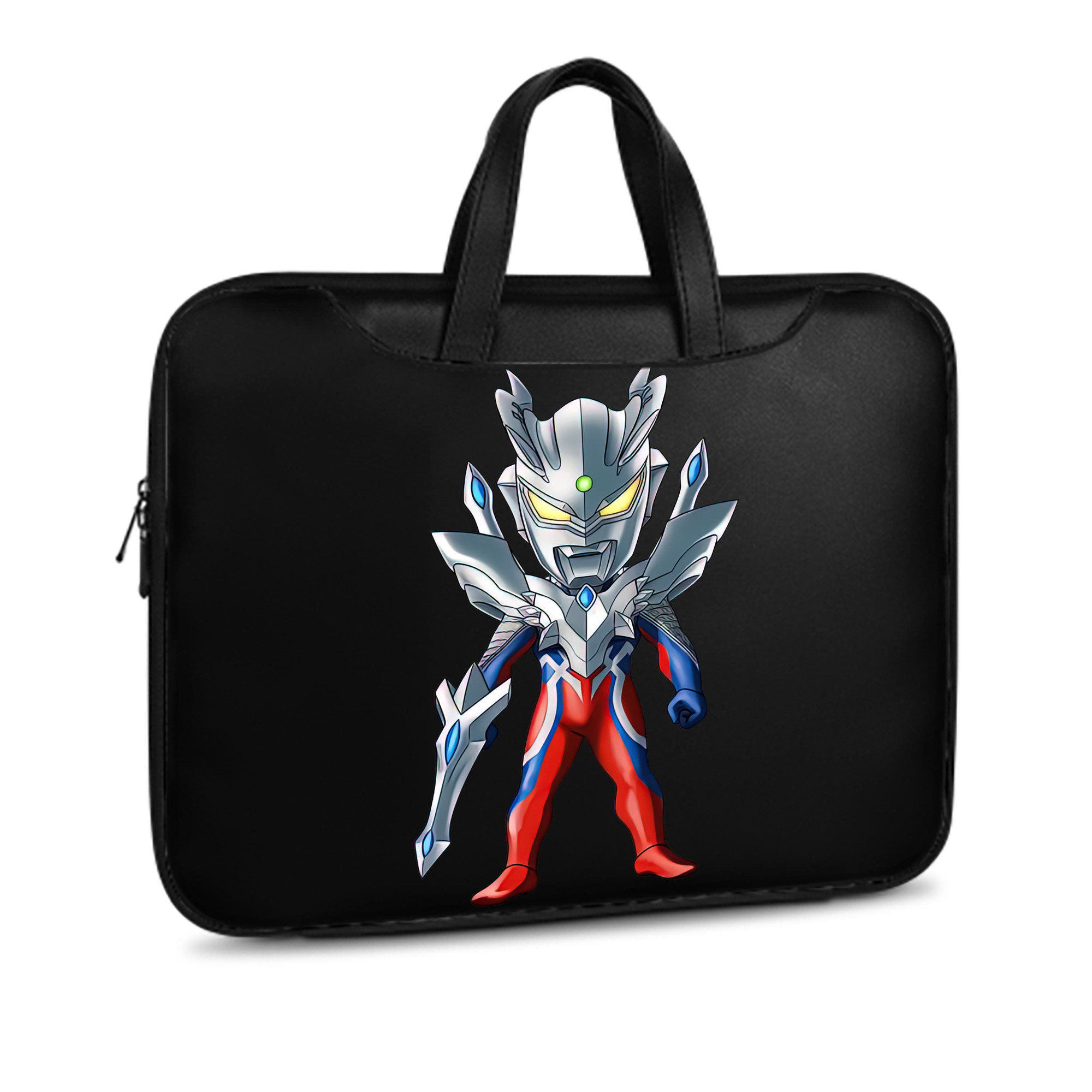 （画像用） ウルトラマン Ultraman レザーラップトップバッグ　ノートパソコンケース