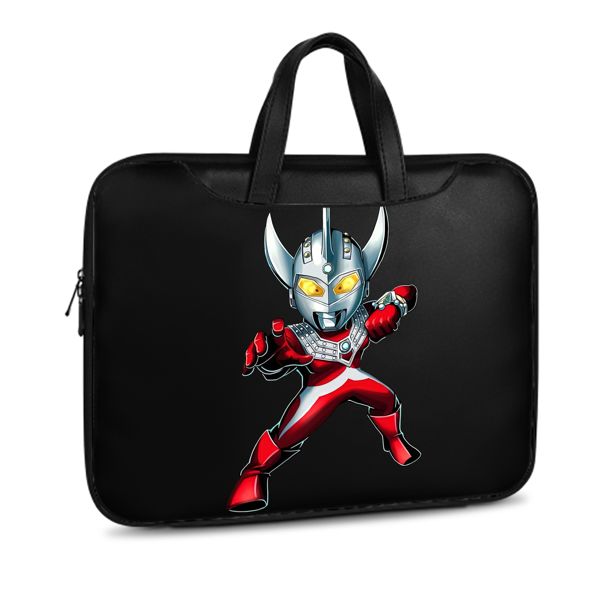 （画像用） ウルトラマン Ultraman レザーラップトップバッグ　ノートパソコンケース
