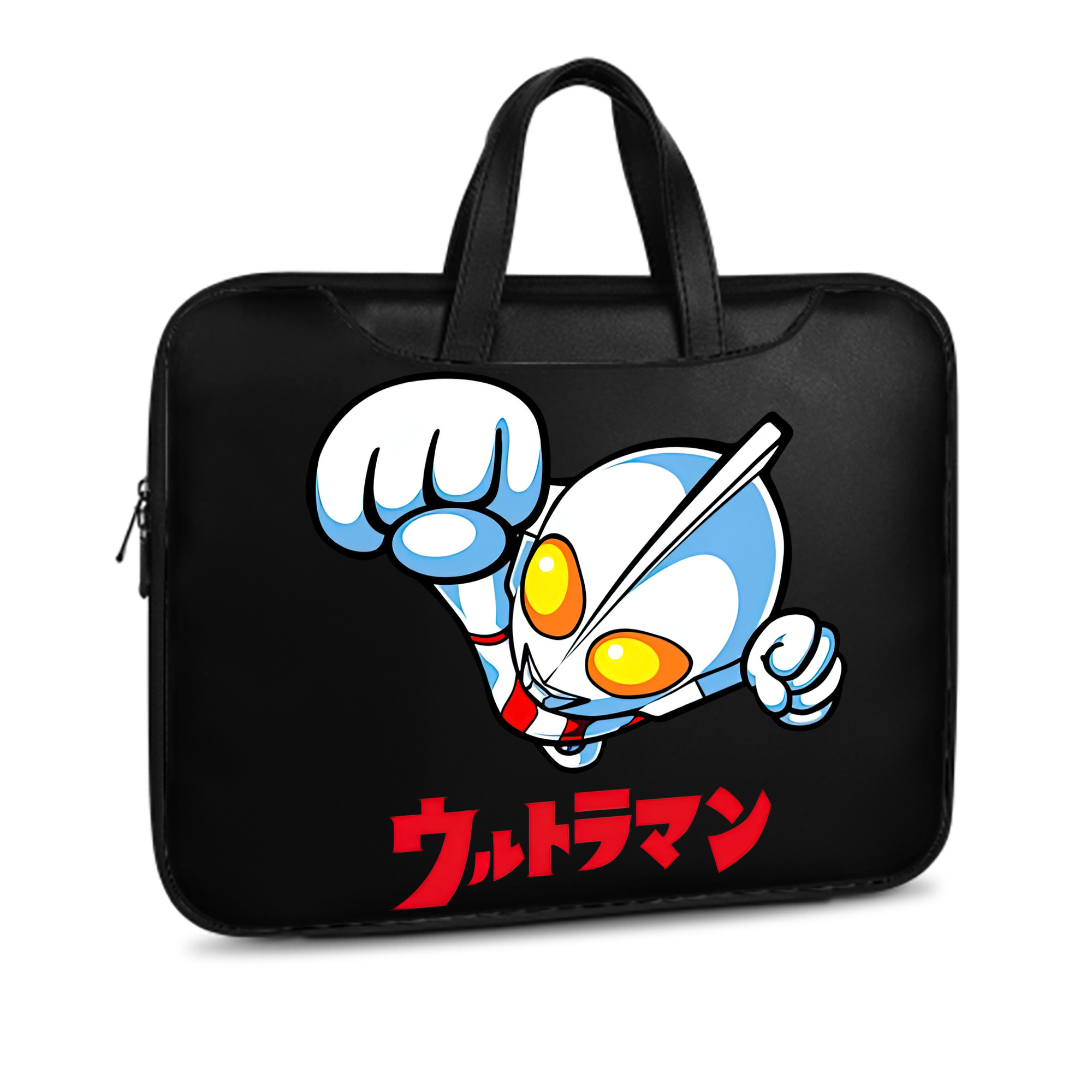 （画像用） ウルトラマン Ultraman レザーラップトップバッグ　ノートパソコンケース