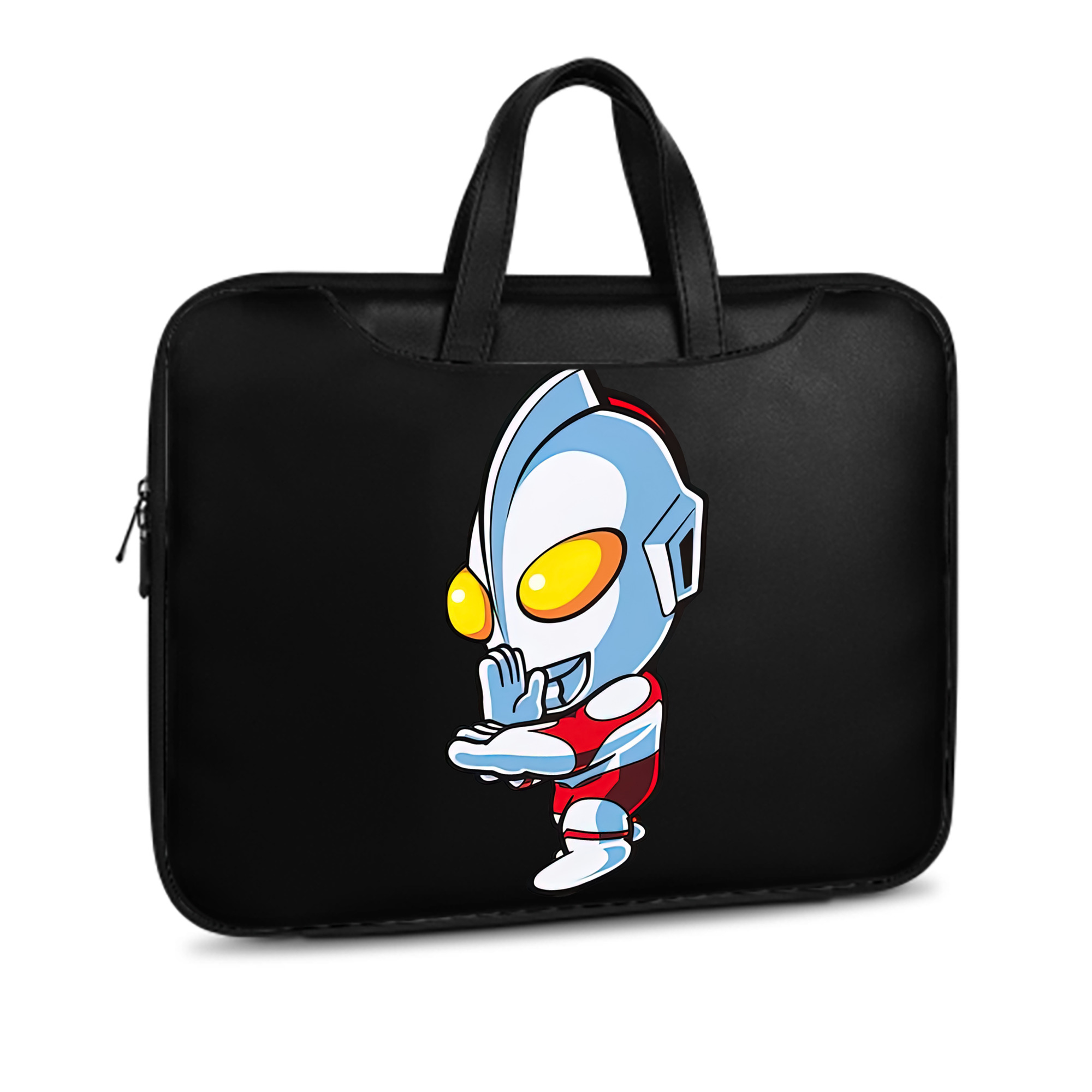 （画像用） ウルトラマン Ultraman レザーラップトップバッグ　ノートパソコンケース