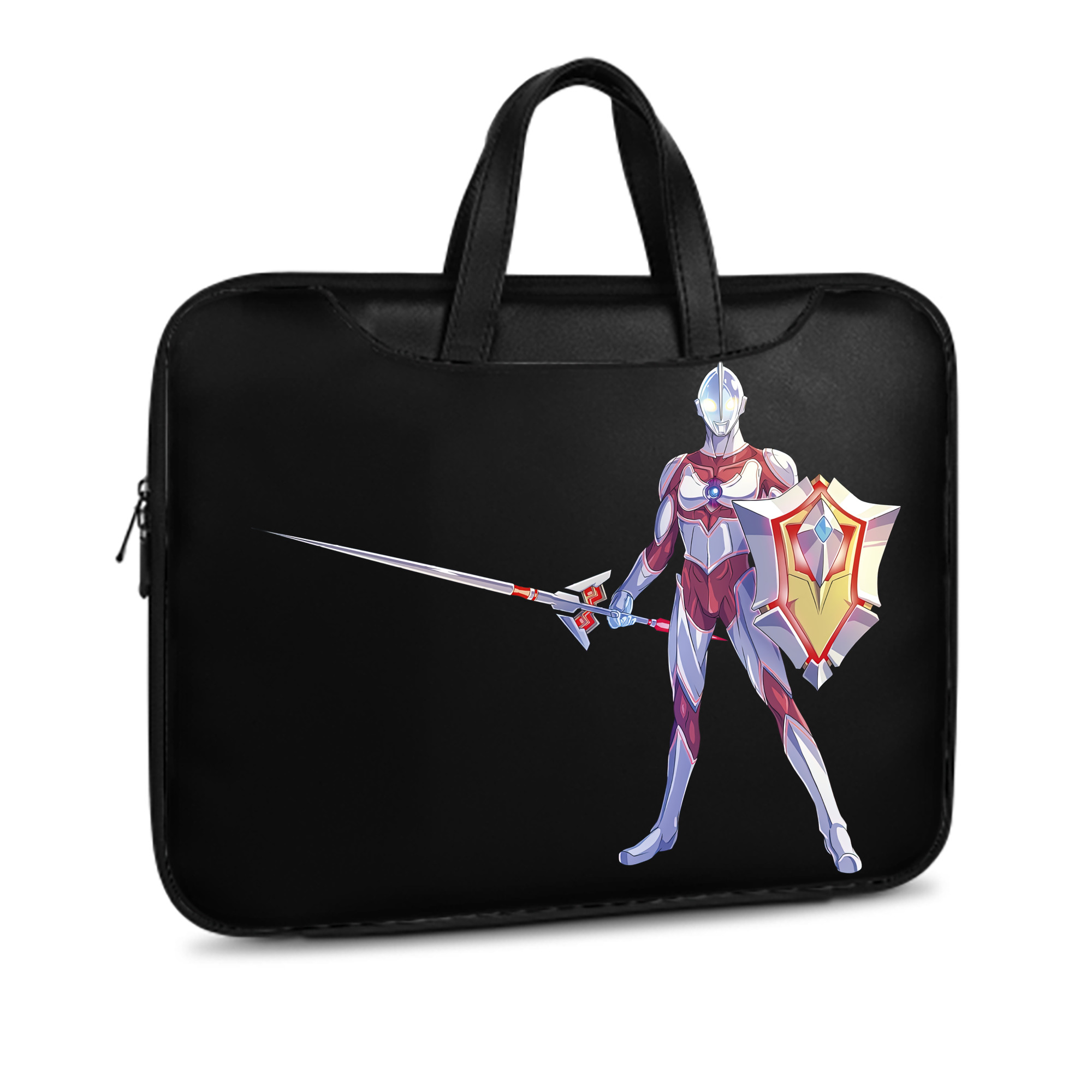 （画像用） ウルトラマン Ultraman レザーラップトップバッグ　ノートパソコンケース