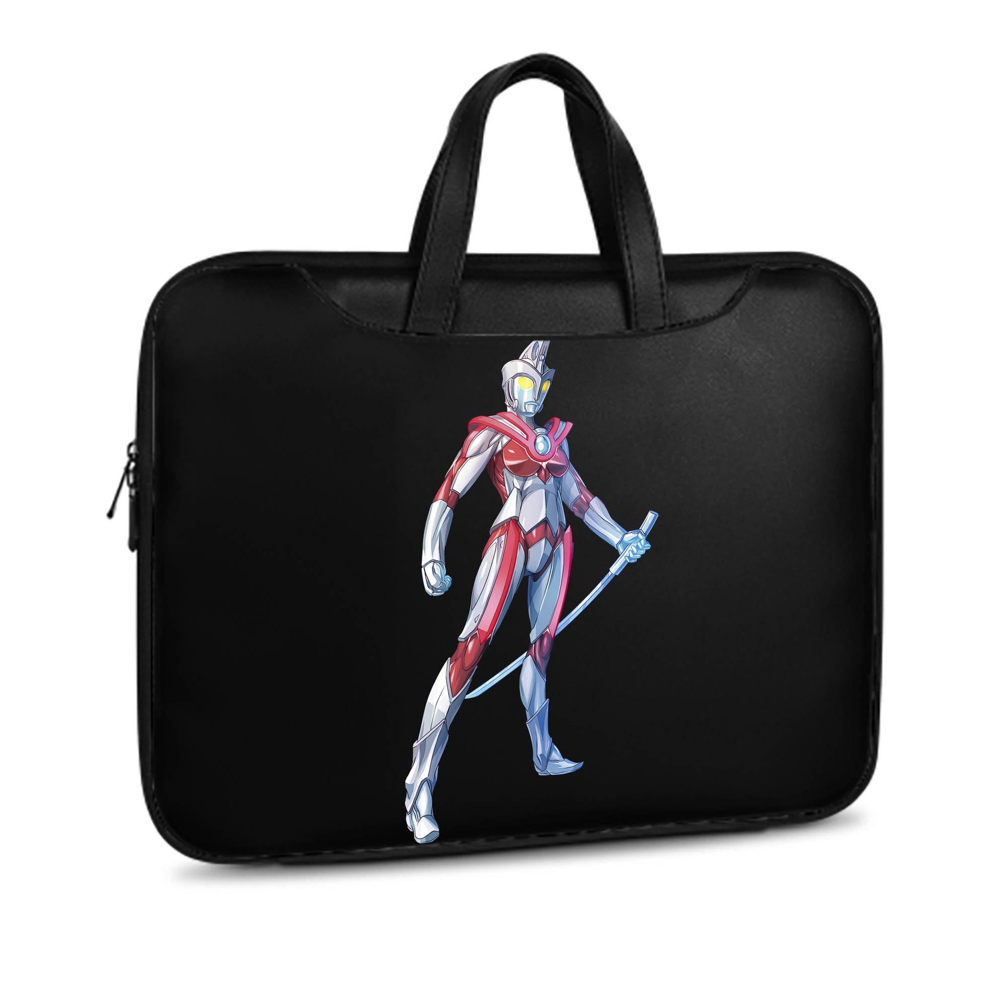 （画像用） ウルトラマン Ultraman レザーラップトップバッグ　ノートパソコンケース