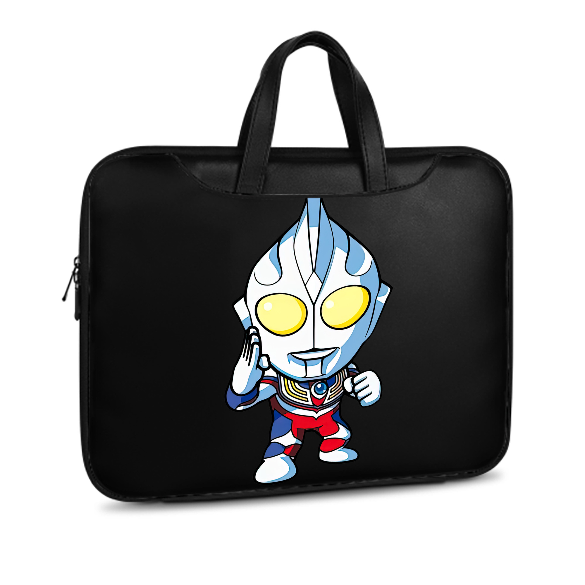 （画像用） ウルトラマン Ultraman レザーラップトップバッグ　ノートパソコンケース