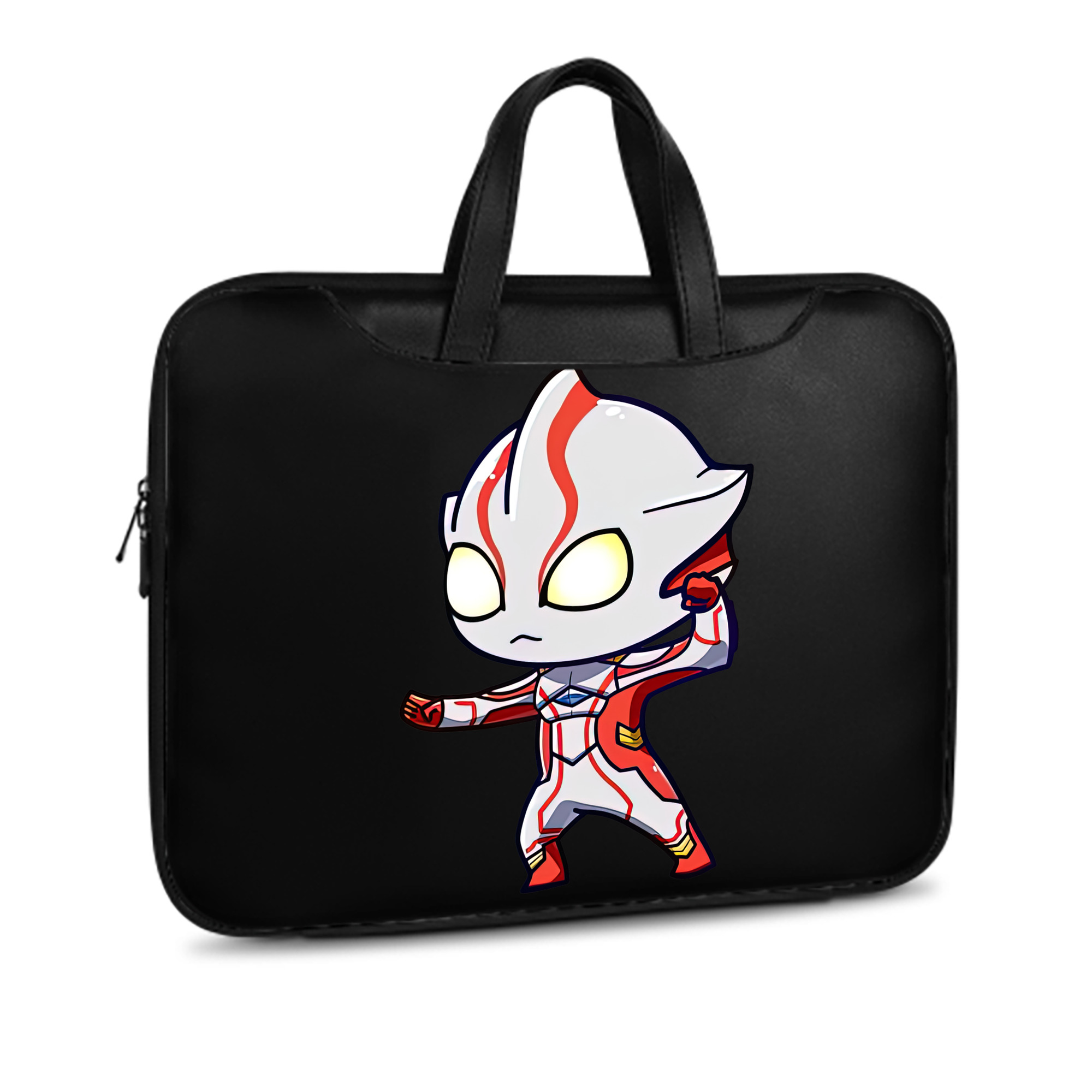 （画像用） ウルトラマン Ultraman レザーラップトップバッグ　ノートパソコンケース