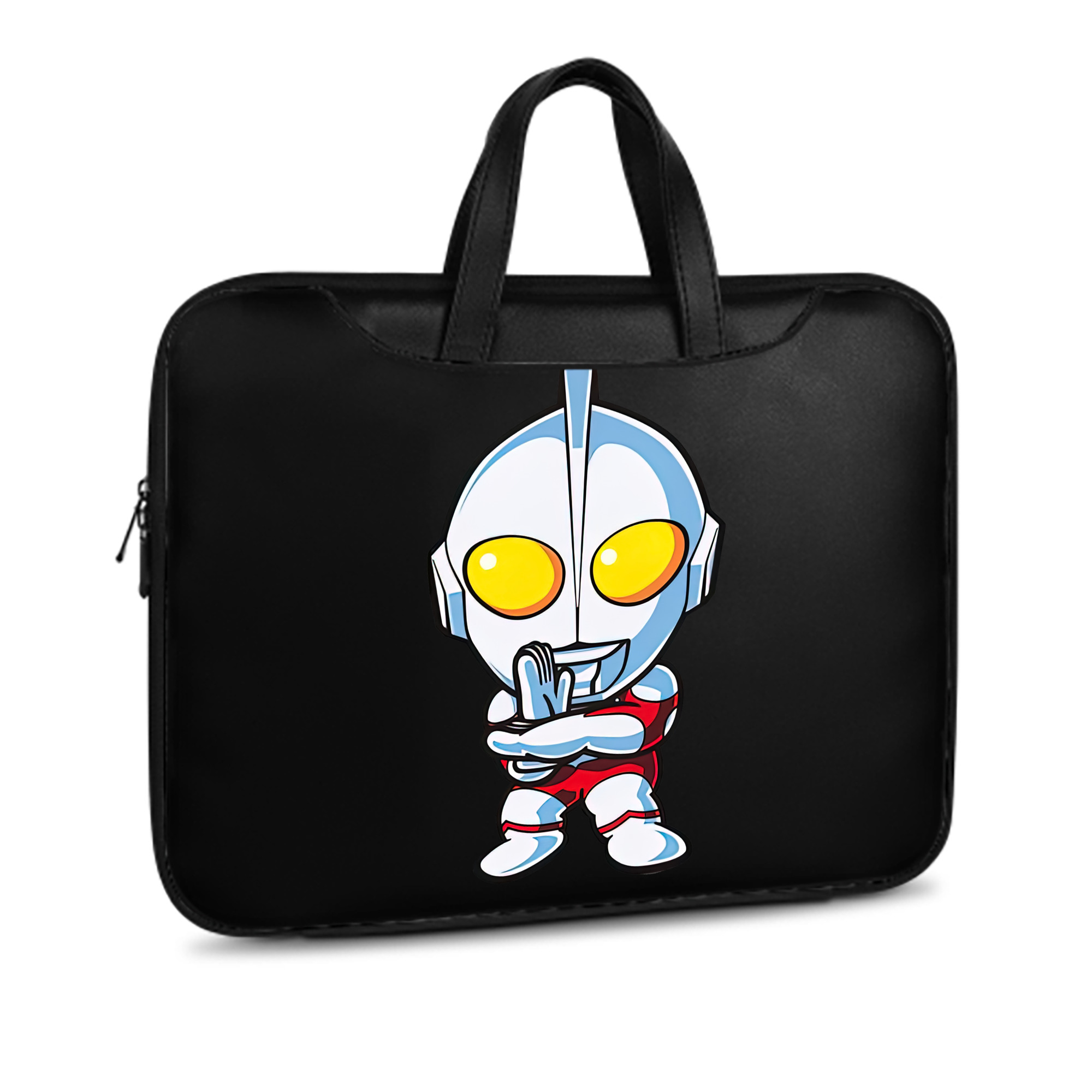 （画像用） ウルトラマン Ultraman レザーラップトップバッグ　ノートパソコンケース