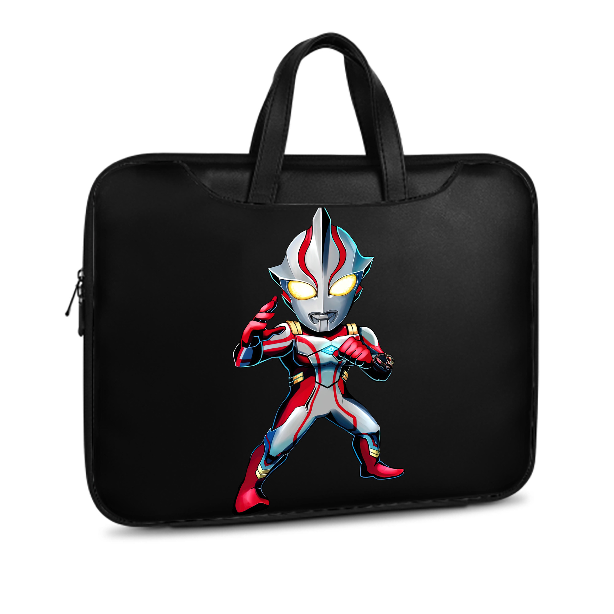 （画像用） ウルトラマン Ultraman レザーラップトップバッグ　ノートパソコンケース