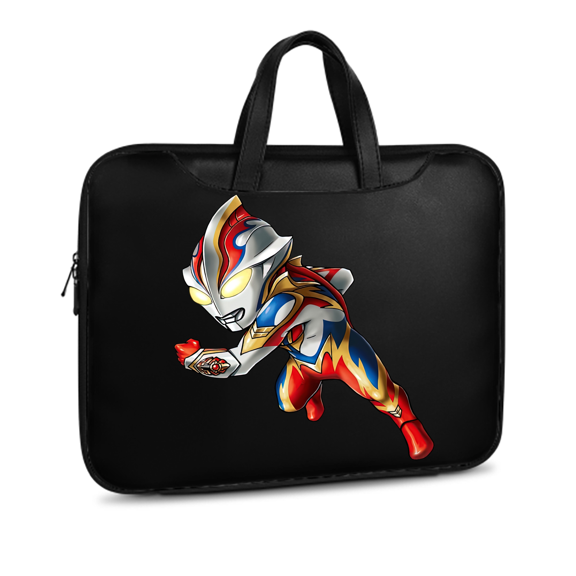 （画像用） ウルトラマン Ultraman レザーラップトップバッグ　ノートパソコンケース